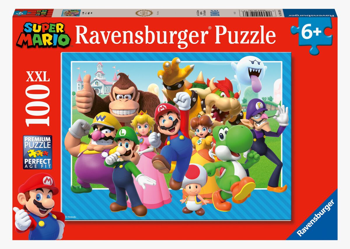 Ravensburger 10963 Puzzle Slitta Divertente – 100 Pezzi XXL – Per Bambini – Età 6+