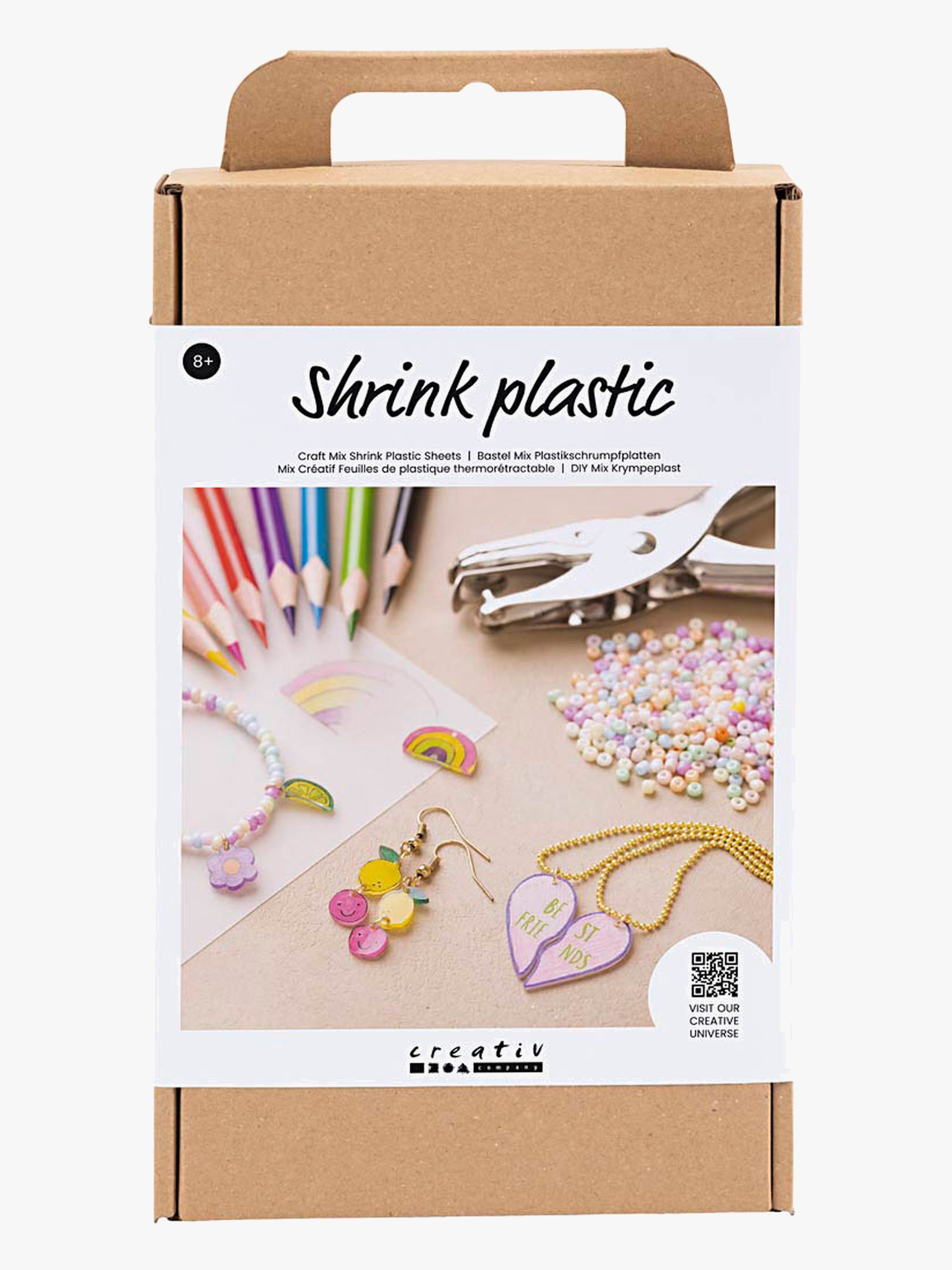 Schrumpffolie DIY-Set Ohrringe & Halsketten