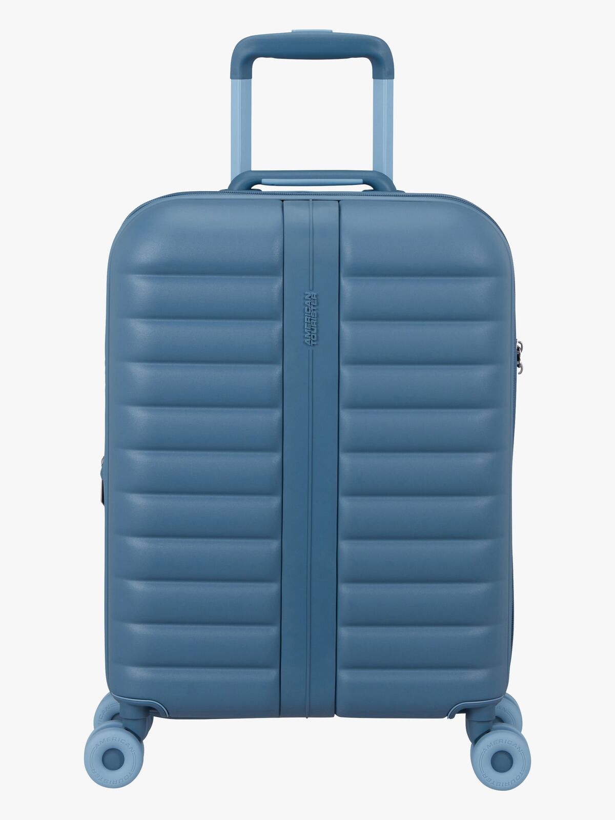 American Tourister Neovibe Spinner Koffer 37-43L, Steel Blue