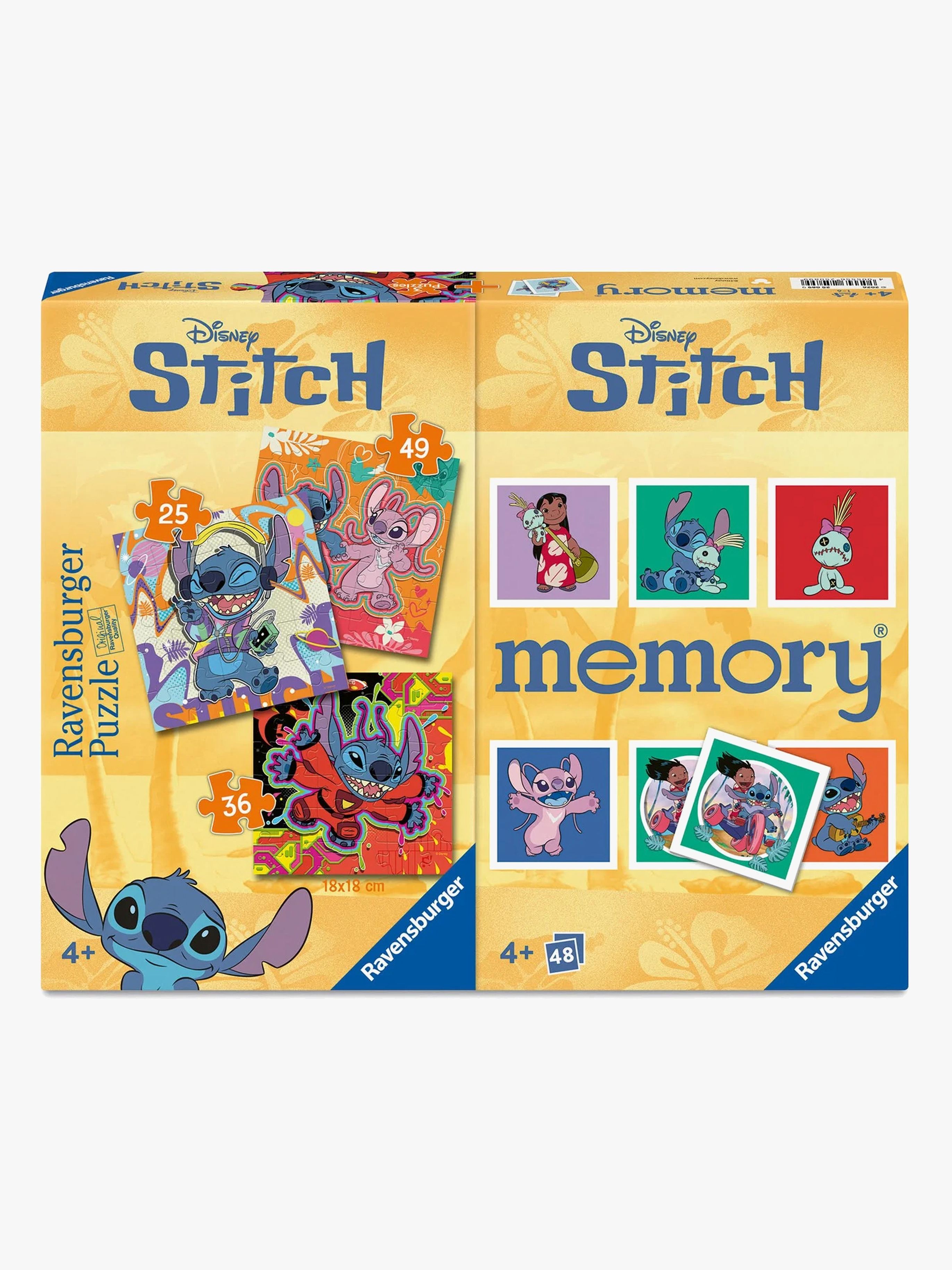 Ravensburger Stitch Puzzle 3-in-1 + Memospiel