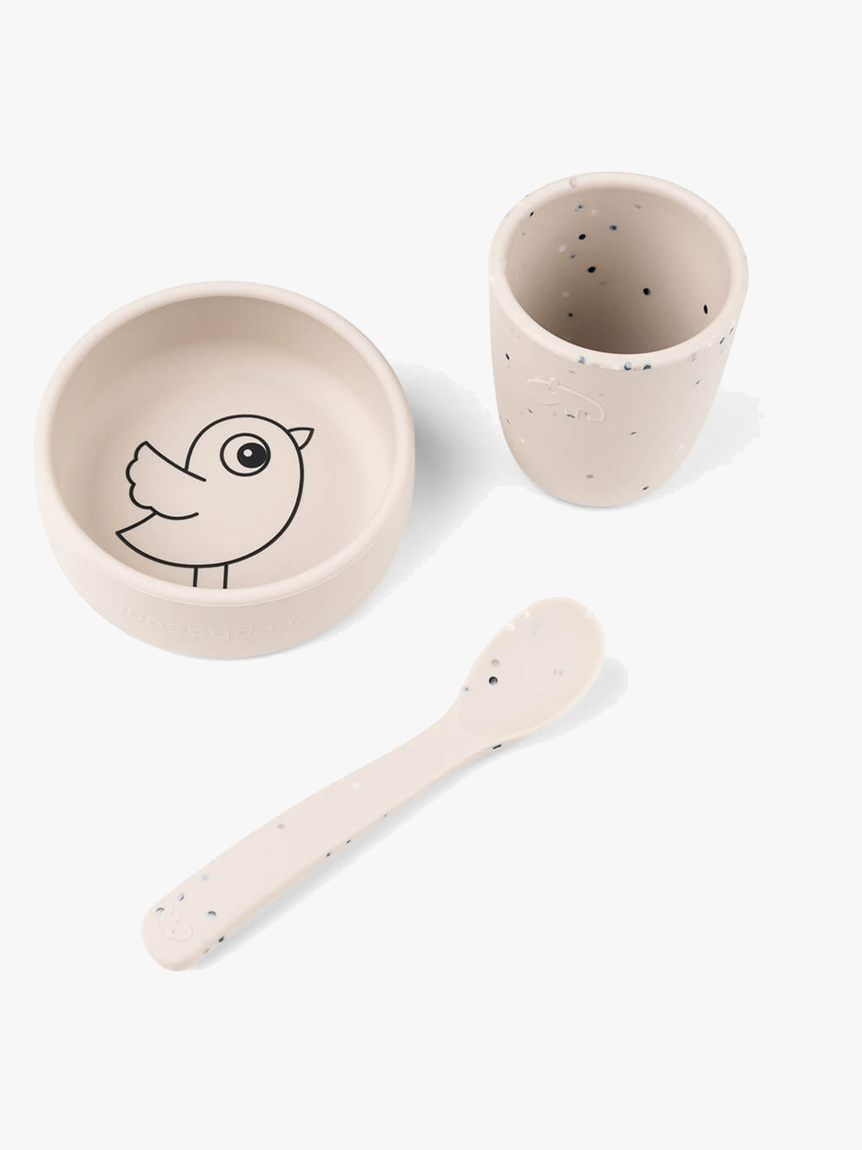 Silikon Geschirr-Set, Sand