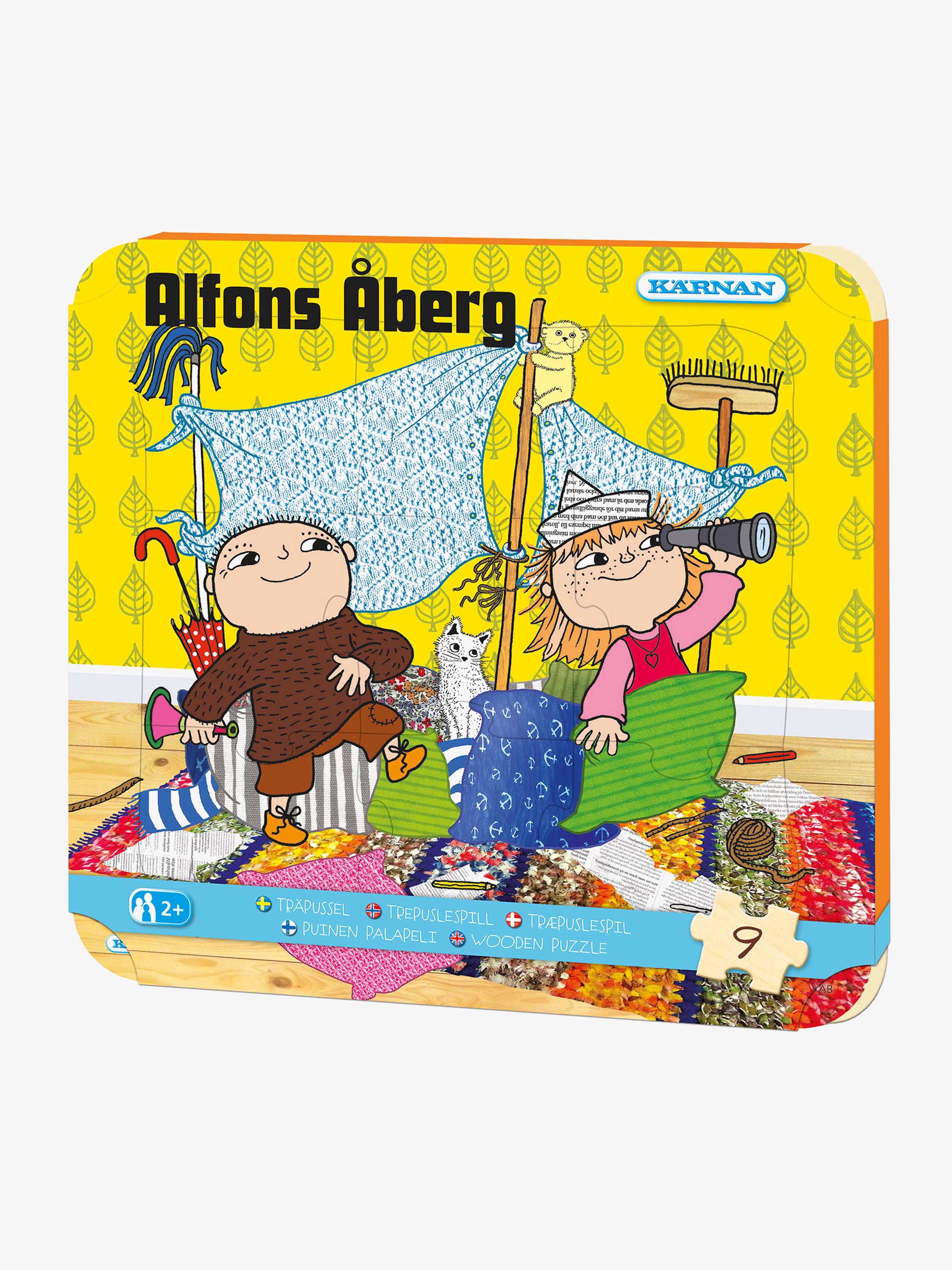 Alfons Åberg Puzzle 9 Teile