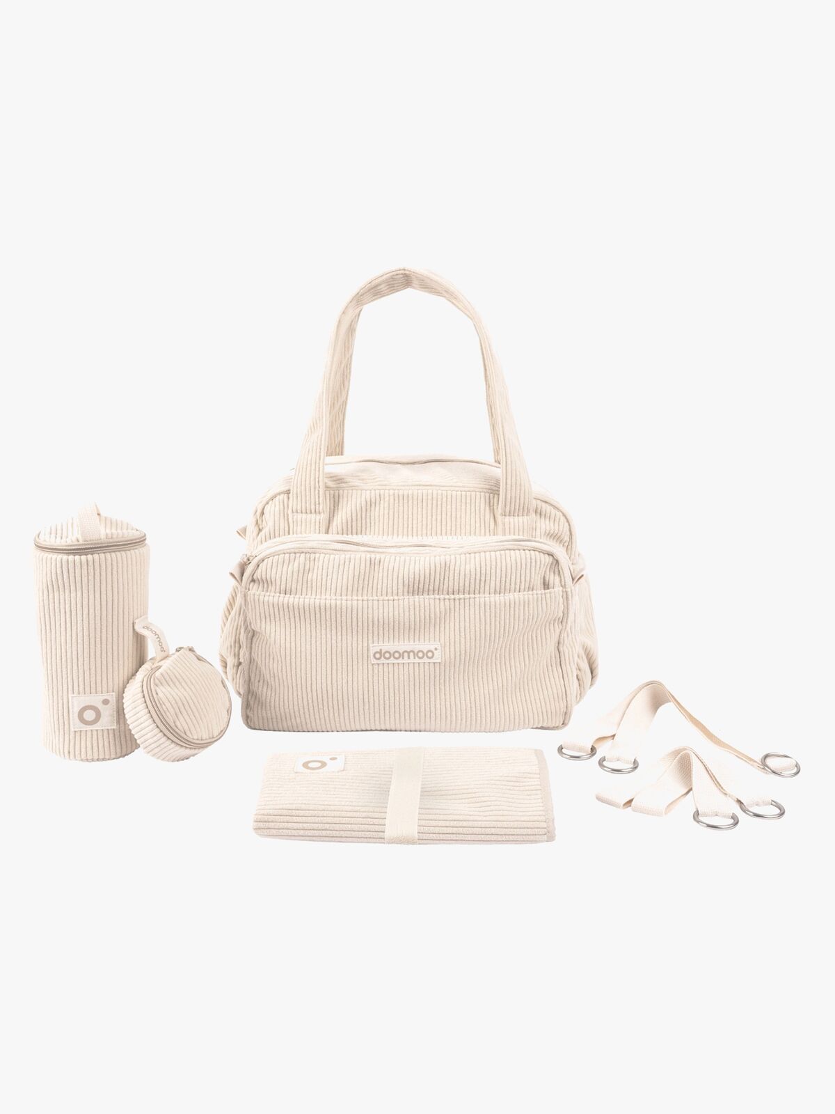 Doomoo Wickeltasche mit Zubehör, Manchester Sand