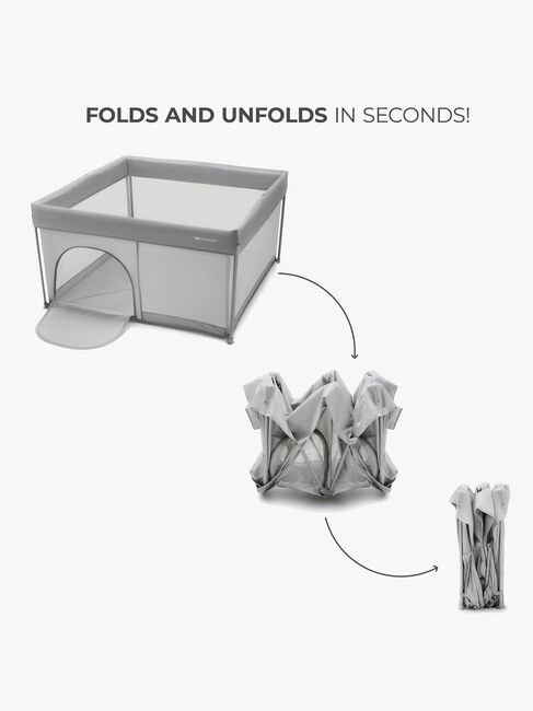 Kinderkraft ZIKI Laufgitter, Grey