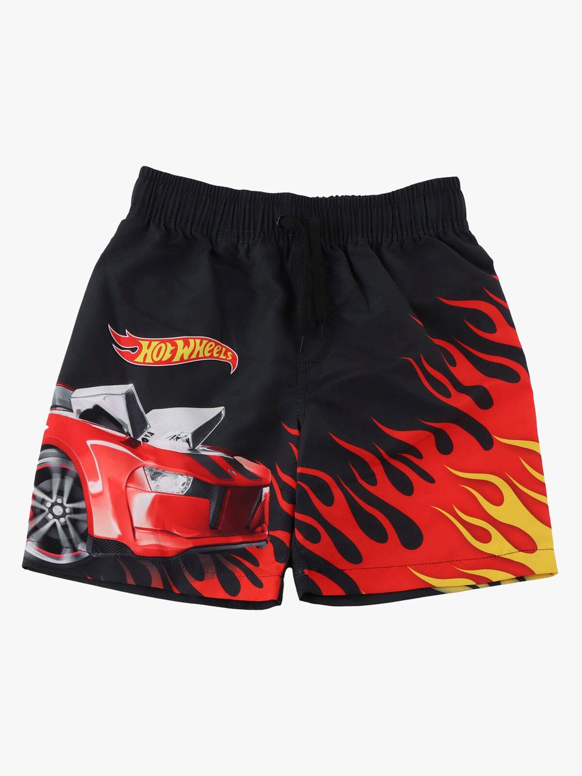 Hot Wheels Badehose, Schwarz