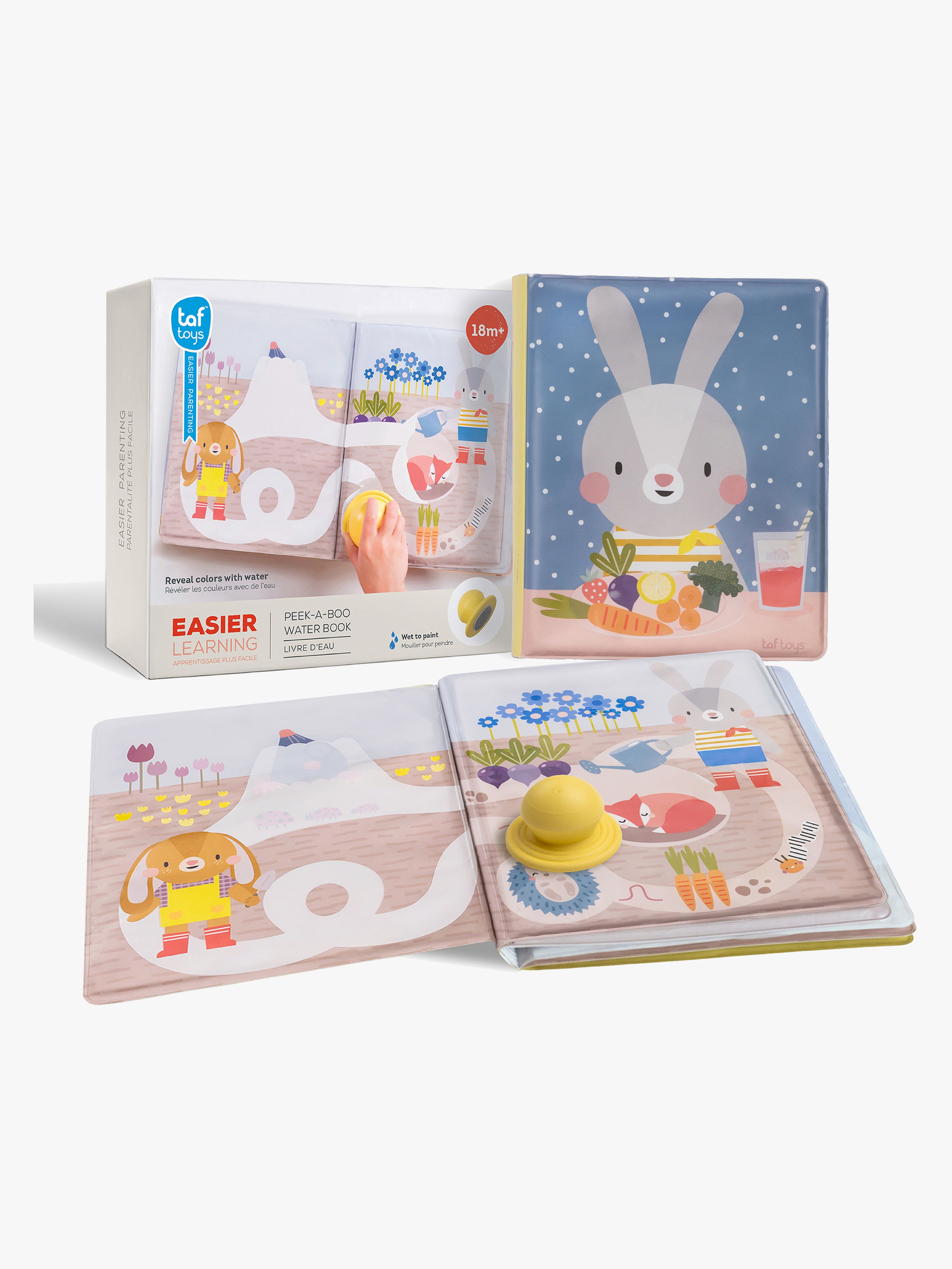 TAF Toys Malbuch Water Magic Peek-A-Boo, Babyspielzeug