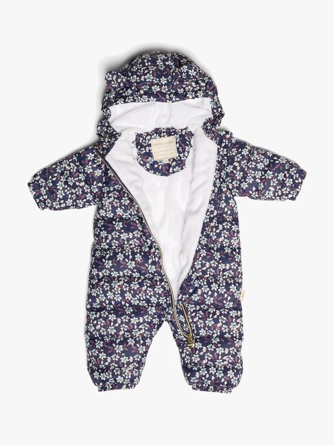 Petite Chérie Atelier Elise Babyoverall, Peacoat Flower