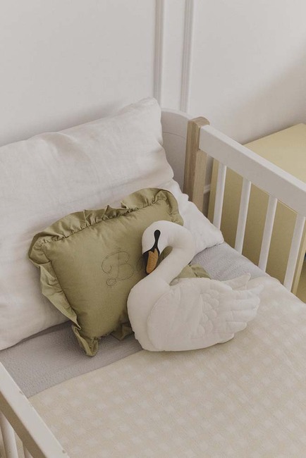 LorenaCanals Vichy Decke, Ivory