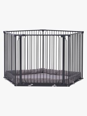 BabyDan CombiFit 5-seitiges Laufgitter, Schwarz