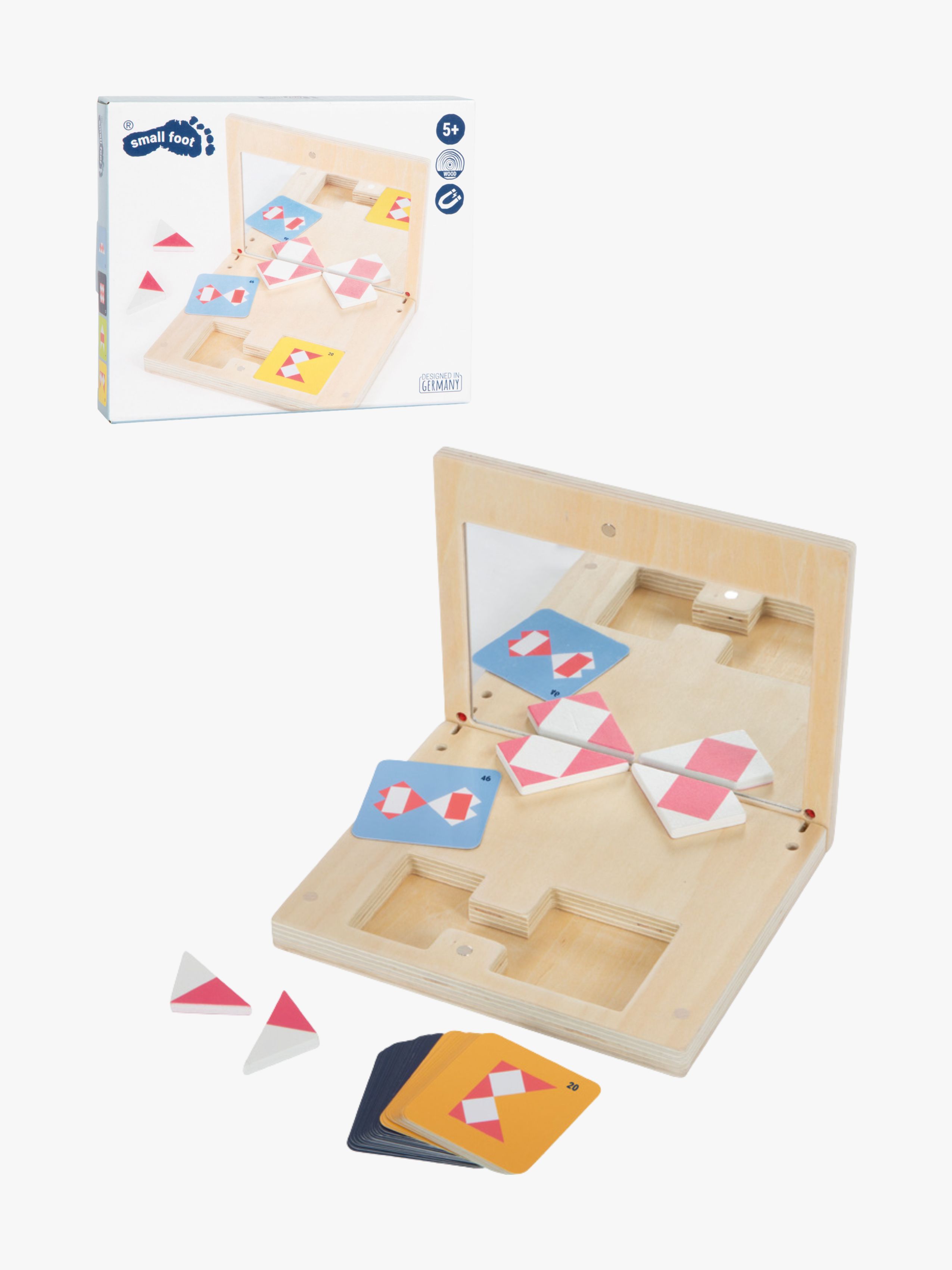Symmetrie-Spiel mit Spiegel Educate