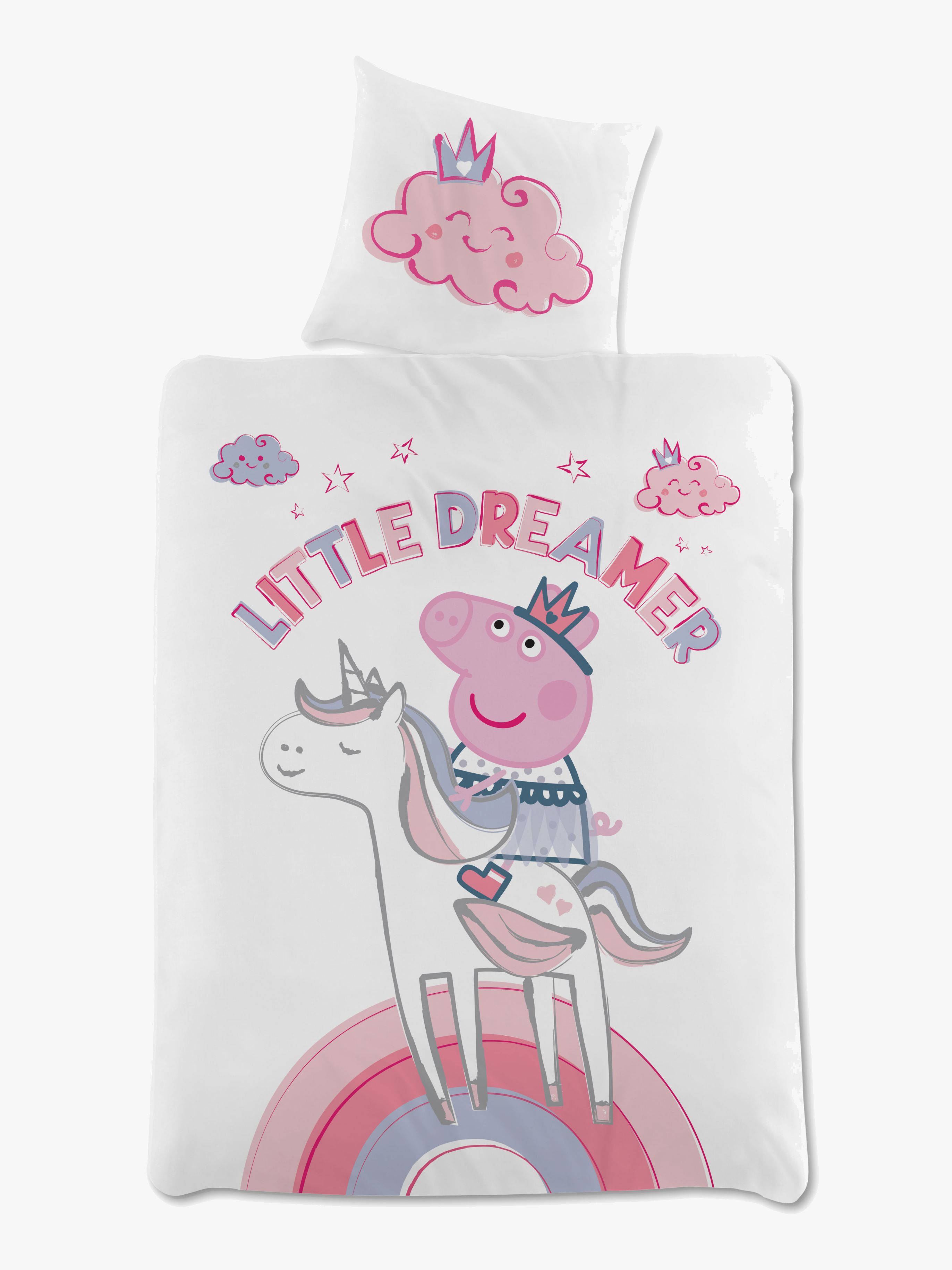 Peppa Wutz Bettwäsche-Set Little Dreamer 150x210 cm