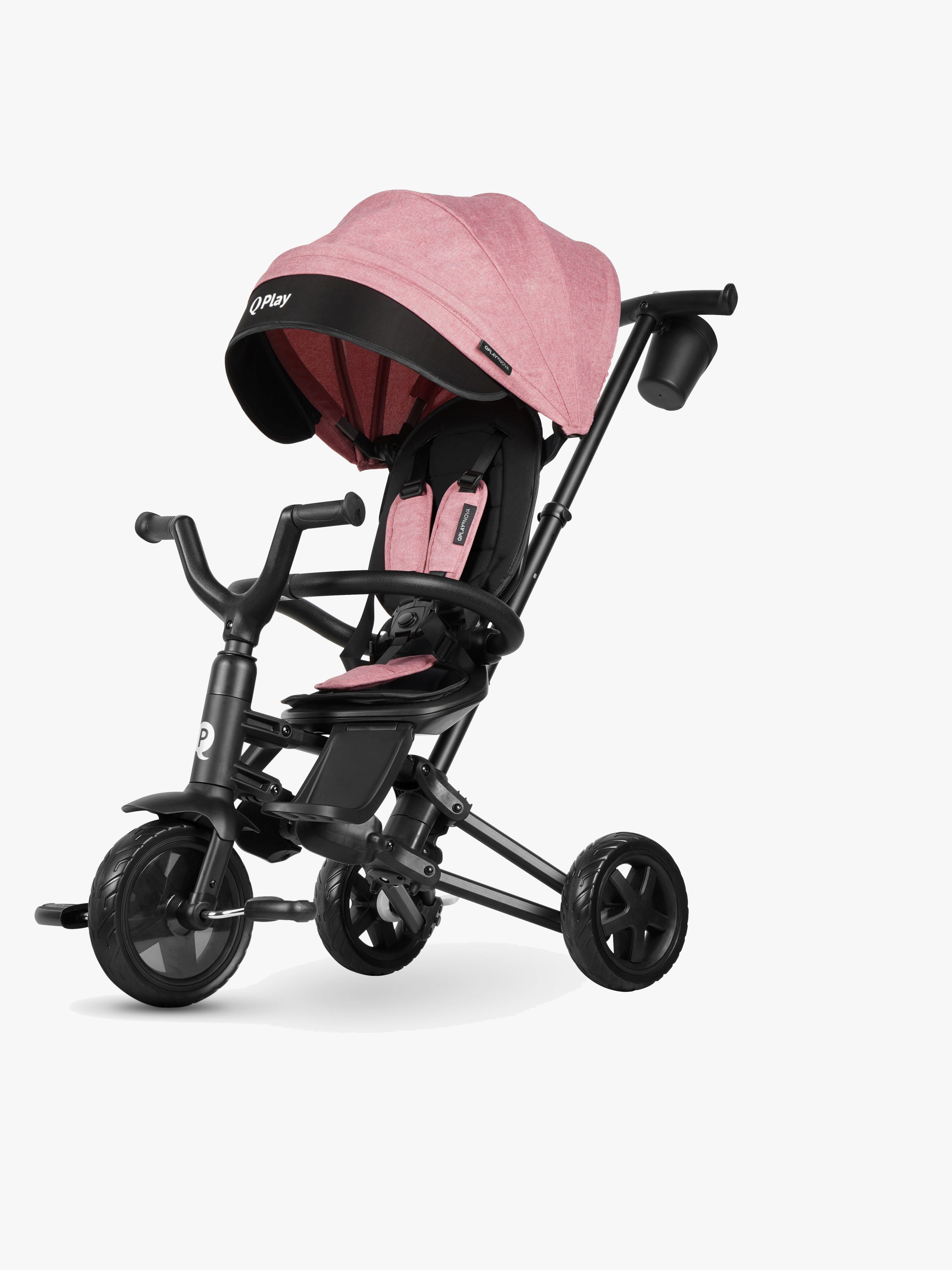 Qplay Nova Niello 6-in-1 Dreirad, Rosa