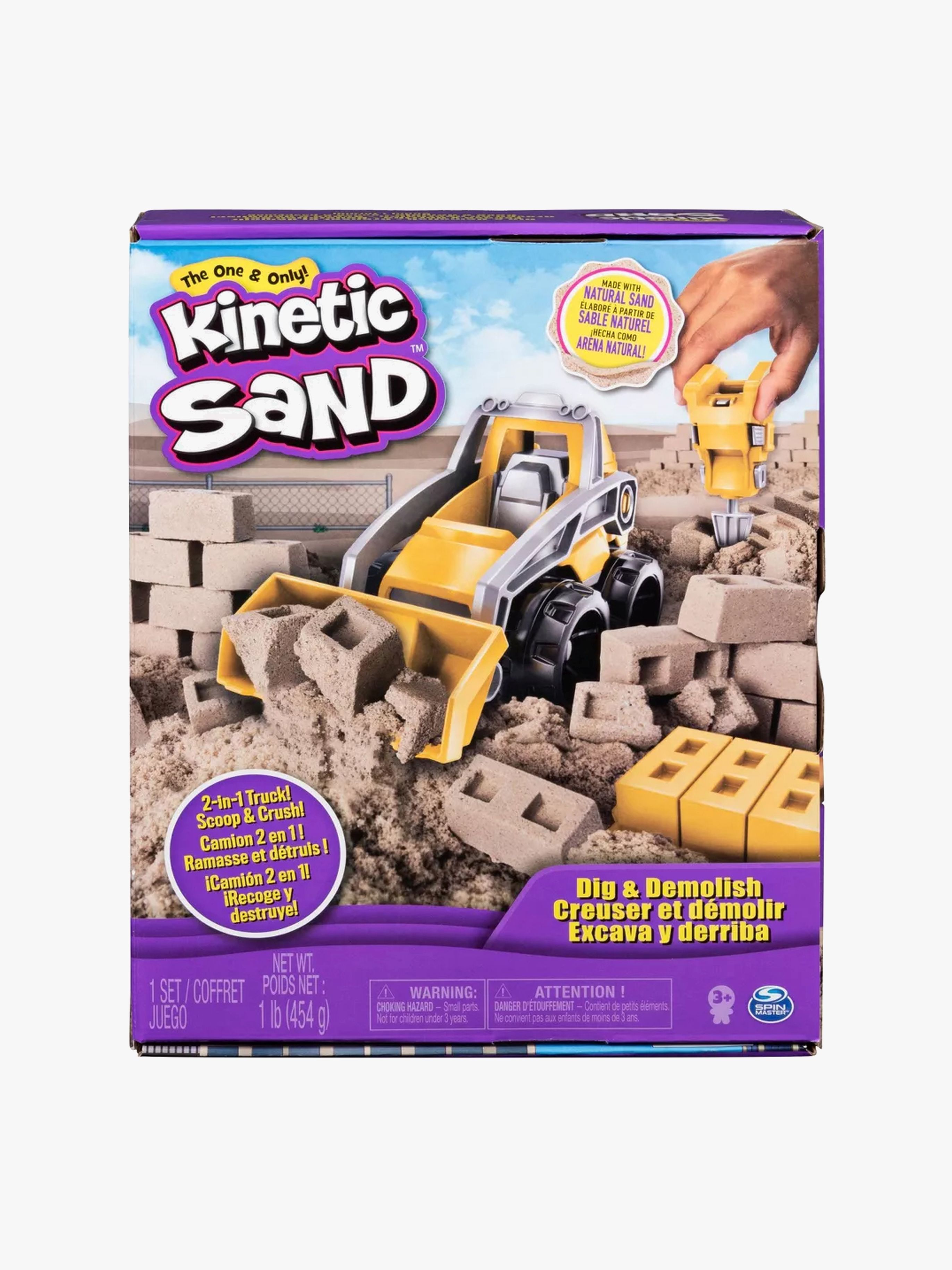 Kinetic Sand Dig &  Demolish Spielset
