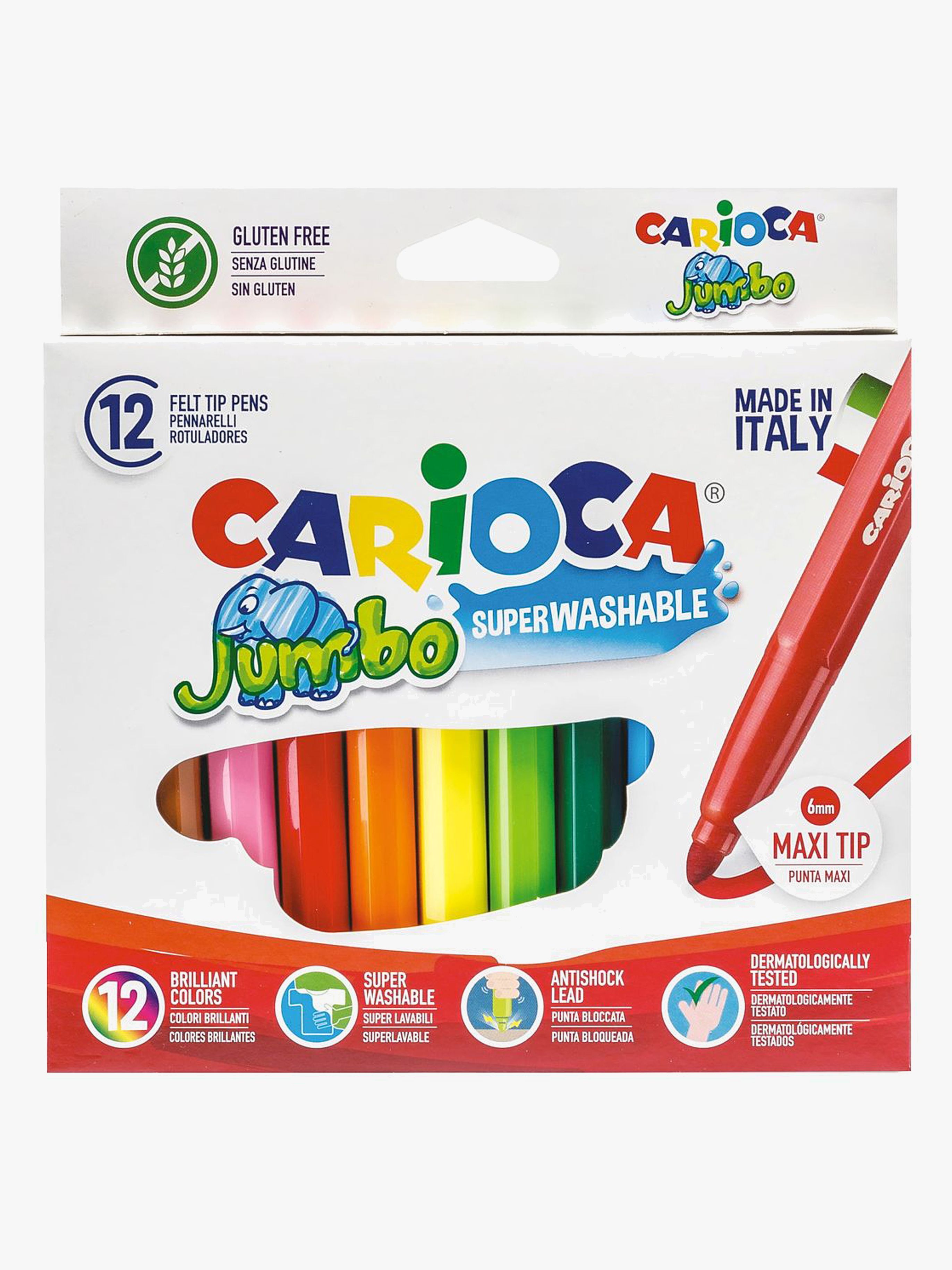 Jumbo-Filzstifte Superwashable 12er-Pack