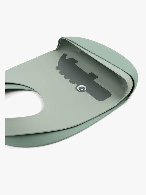 Done By Deer Lätzchen Silikon 2er-Pack, Green