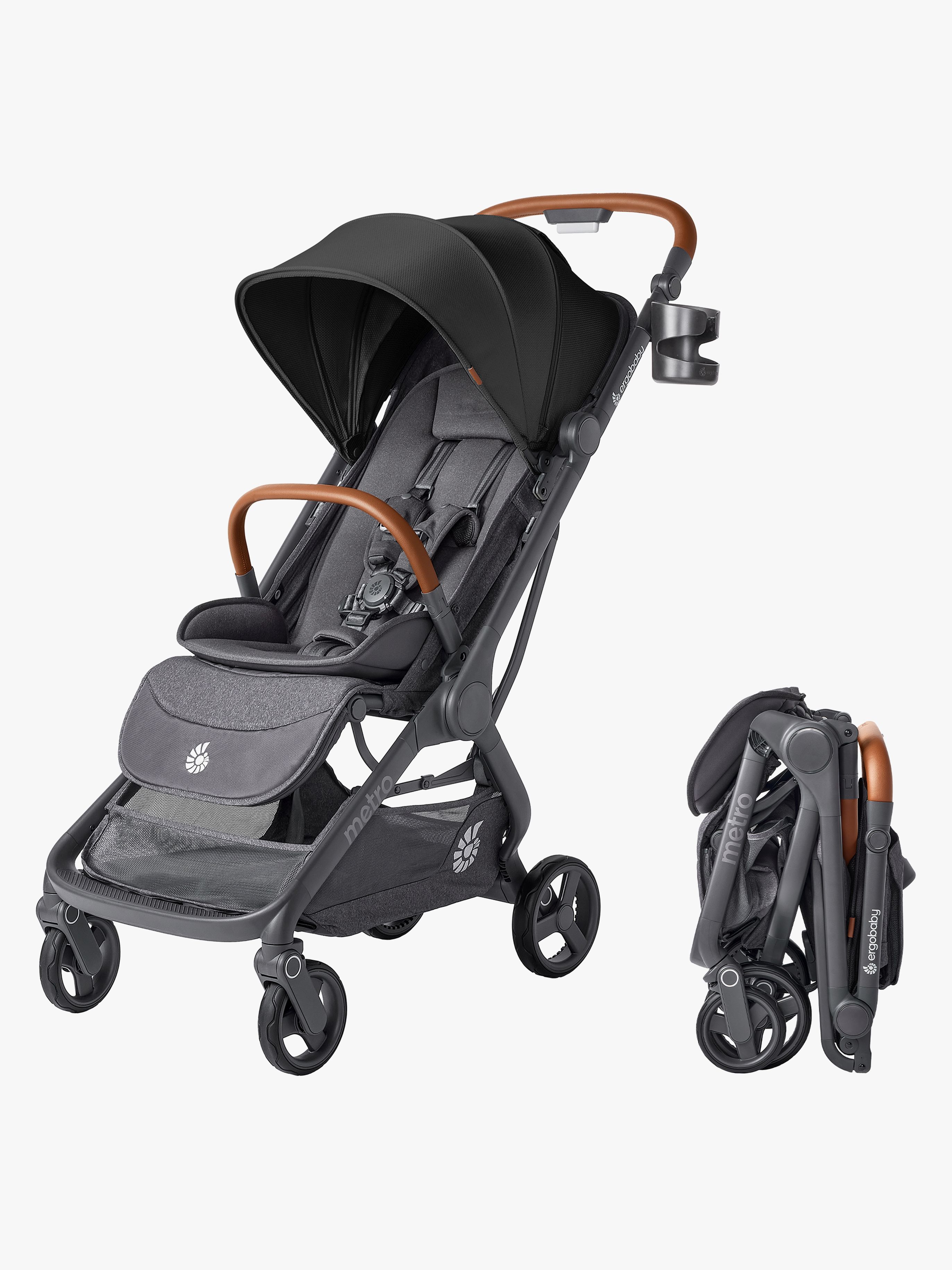 Ergobaby Metro 3 Deluxe Buggy, Jet Black