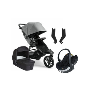 Baby Jogger City Elite 2 Kombikinderwagen inkl. BeSafe iZi Go Modular X2 Babyschale, Pike/Jet