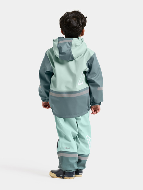 Didriksons Boardman Gefüttertes Regenset, Ocean Mint