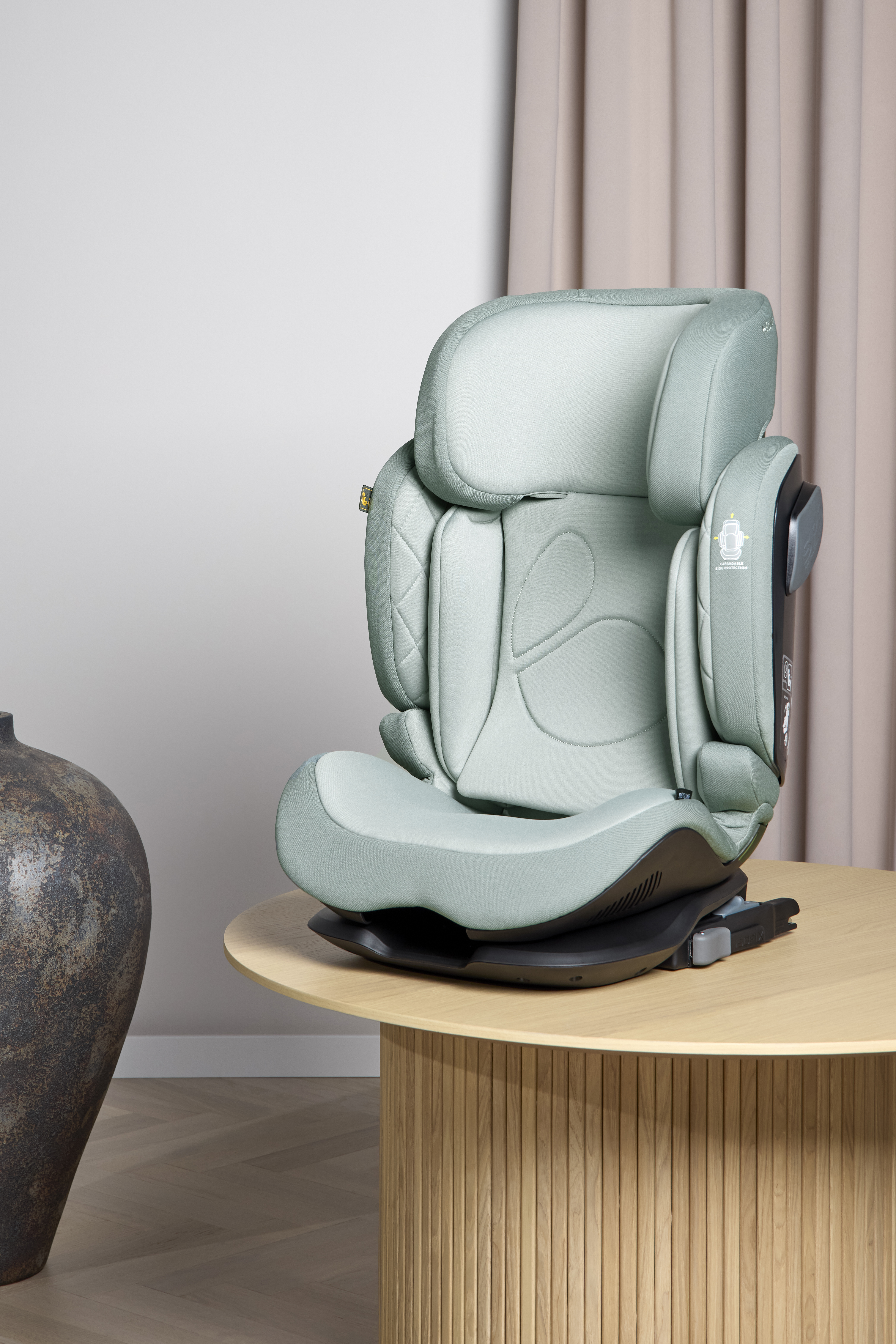 Recline i-Size Kindersitz, Teal