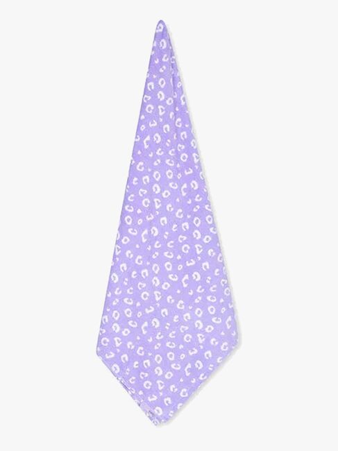 Swim Essentials Badetuch, Lila Leopard