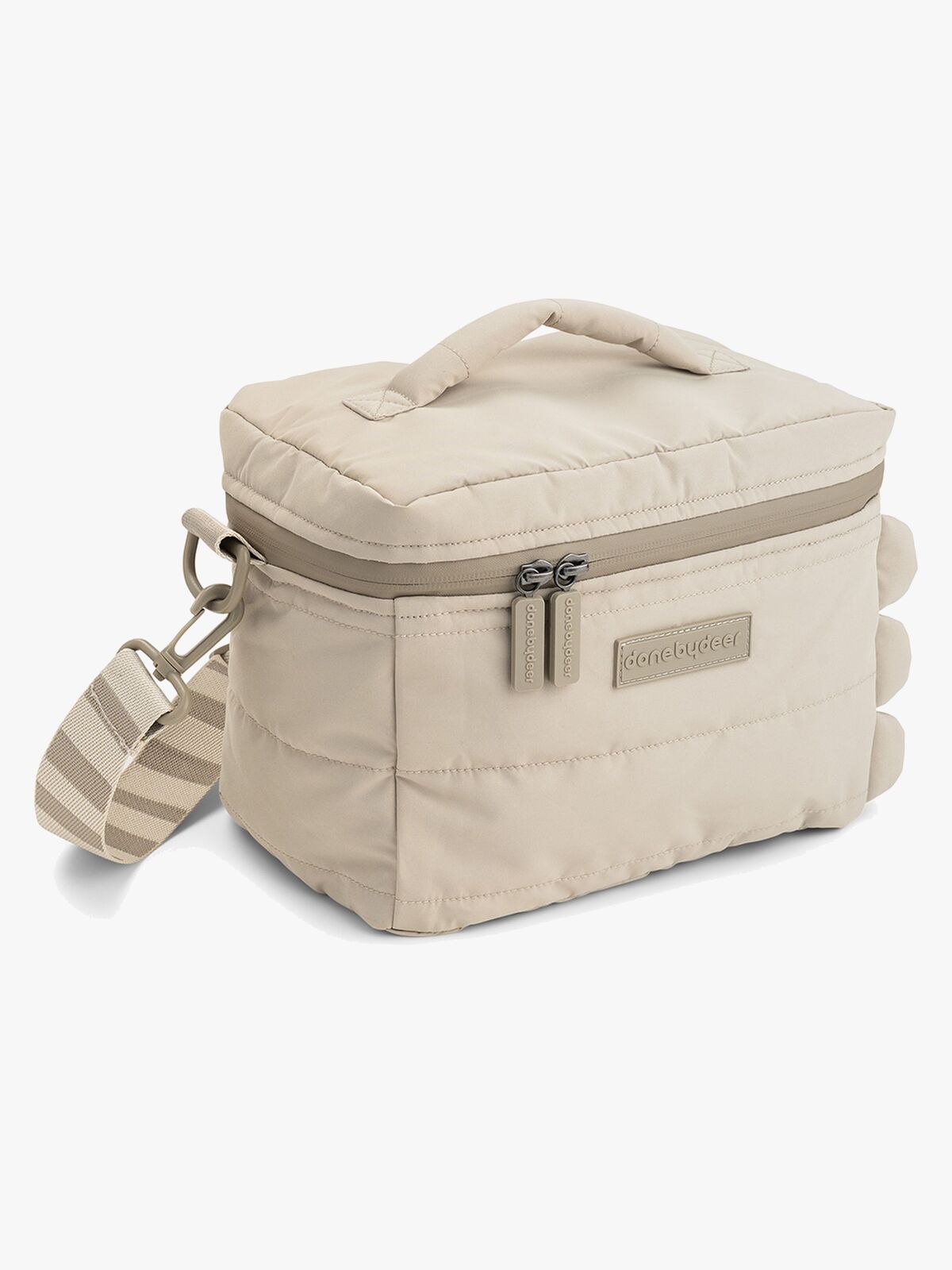 Done By Deer Croco Kühltasche, Sand