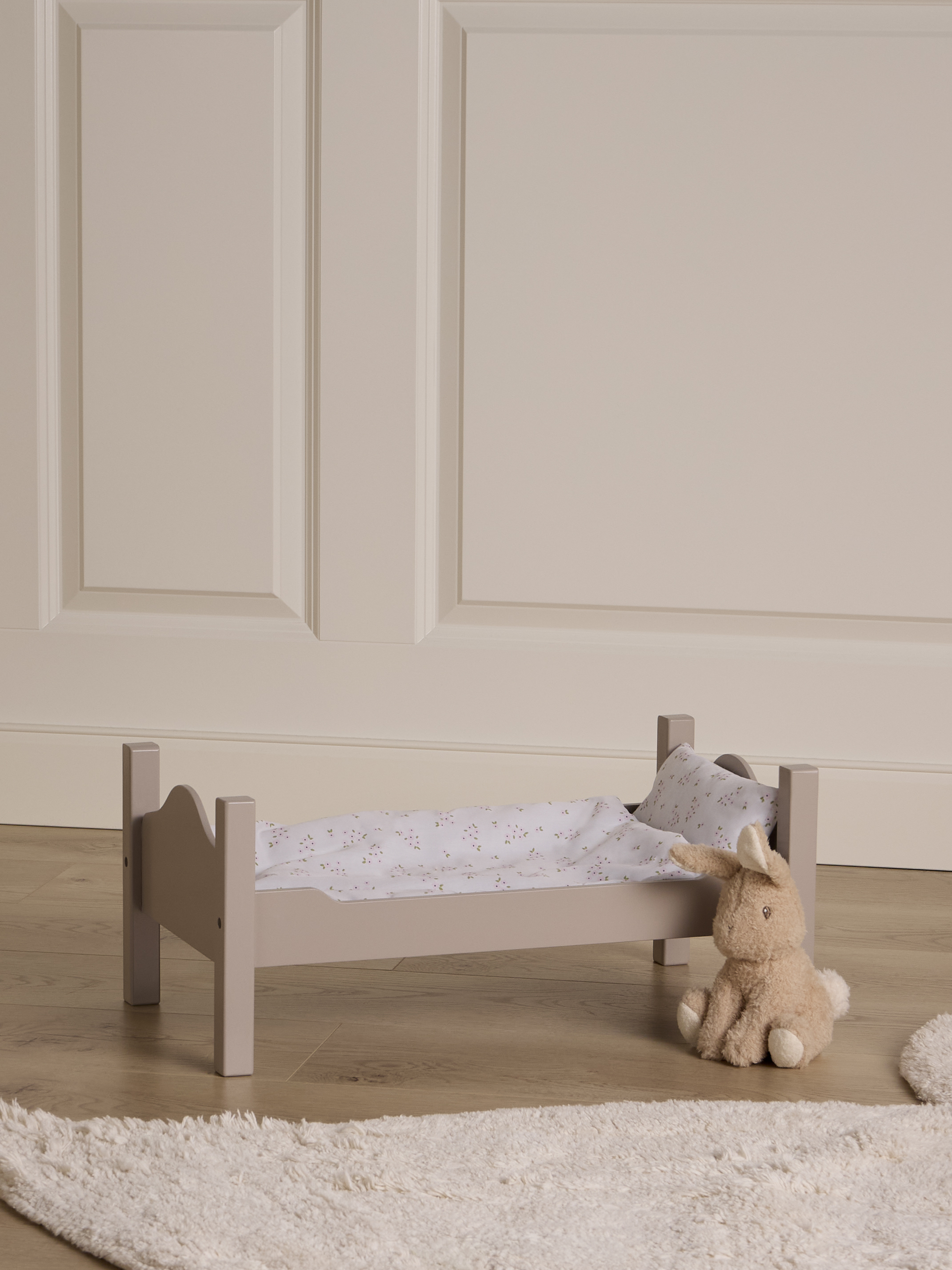 Alice & Fox Puppenbett, Beige