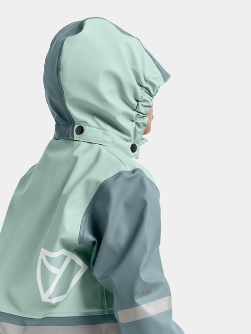 Didriksons Boardman Gefüttertes Regenset, Ocean Mint