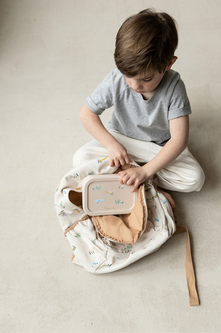 Kidzroom Silikon Brotdose Small Talk, Beige