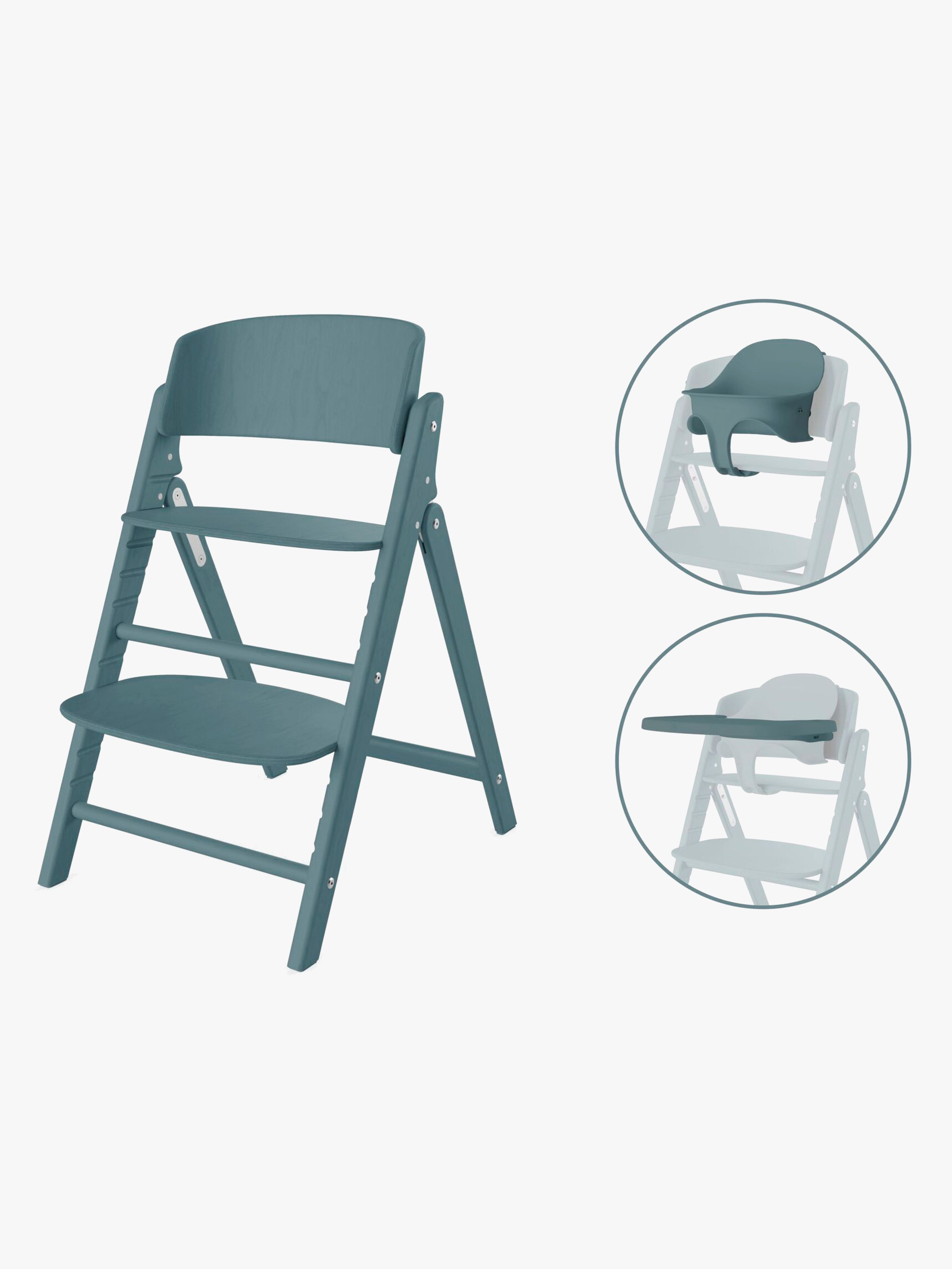 Cybex Click &  Fold Hochstuhl 3-in-1, Stone Blue
