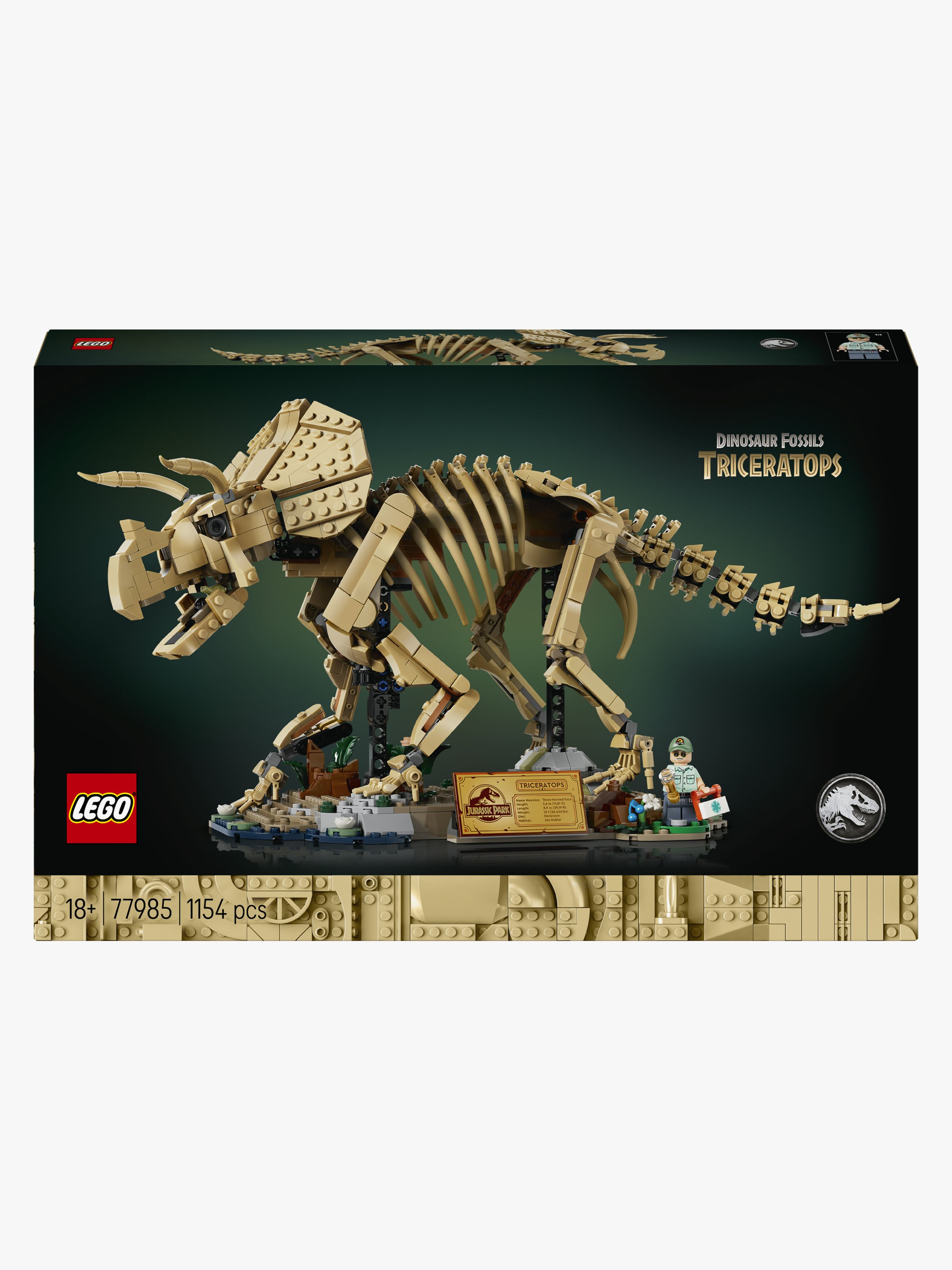 LEGO Jurassic World 77985 Dinosaurier-Fossilien: Triceratops