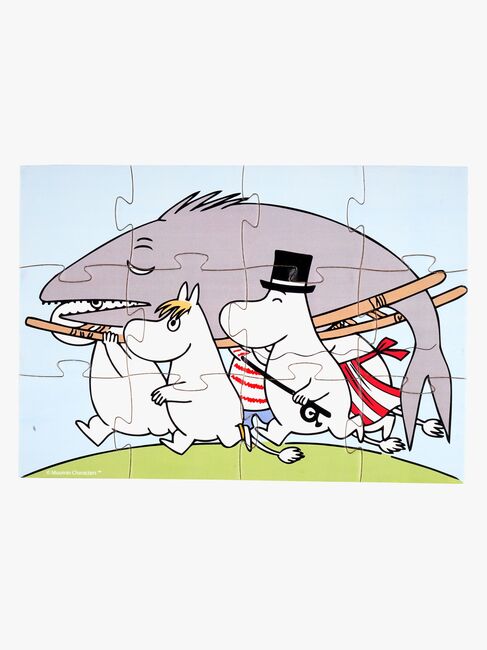 Mumin 4 Holzpuzzles 4x12 Teile