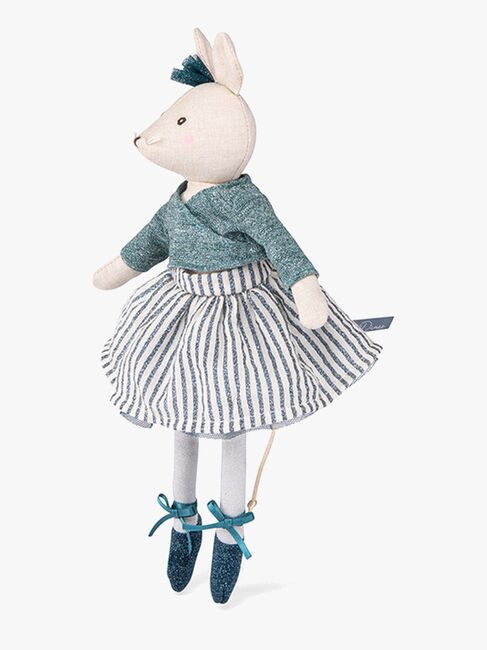 Moulin Roty Weiche Puppe Maus Charlotte 30 cm