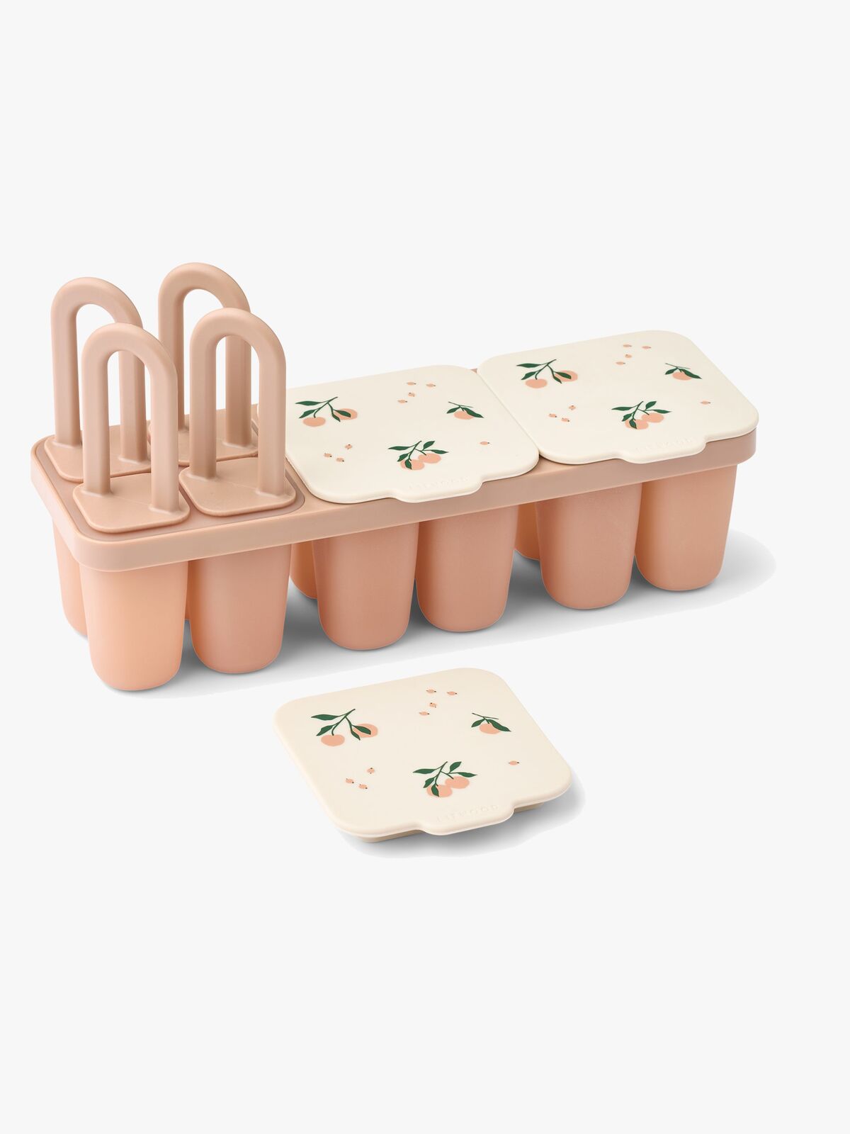 LIEWOOD Kaimen Formen für Essen & Eis, Peach/Sea shell