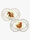 MAM Perfect Night Schnuller Silikon 2er-Pack 6-16m, Neutral