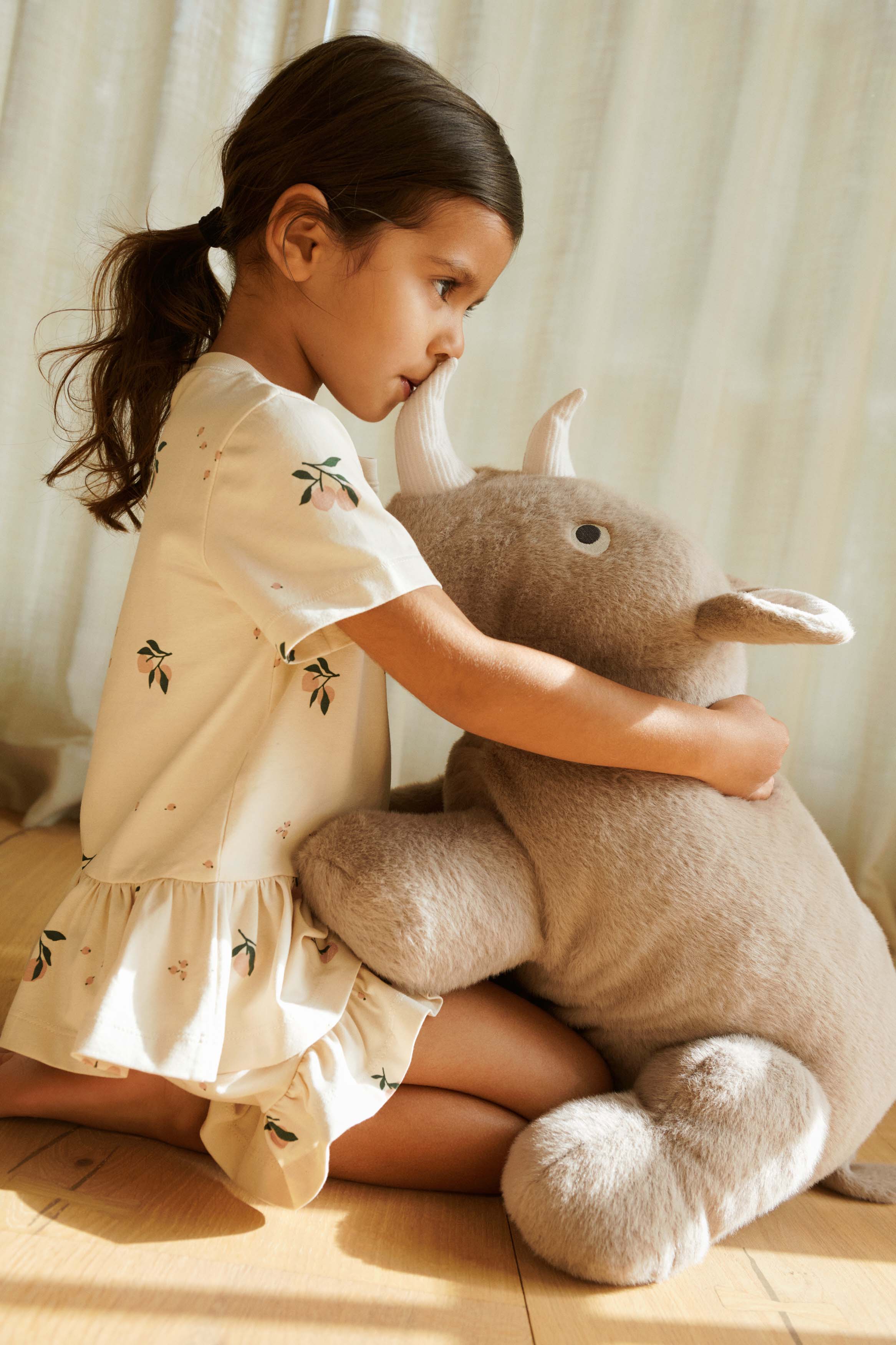 Ilford Pyjama 2-teilig, Peach Mini / Sea Shell, 122-128