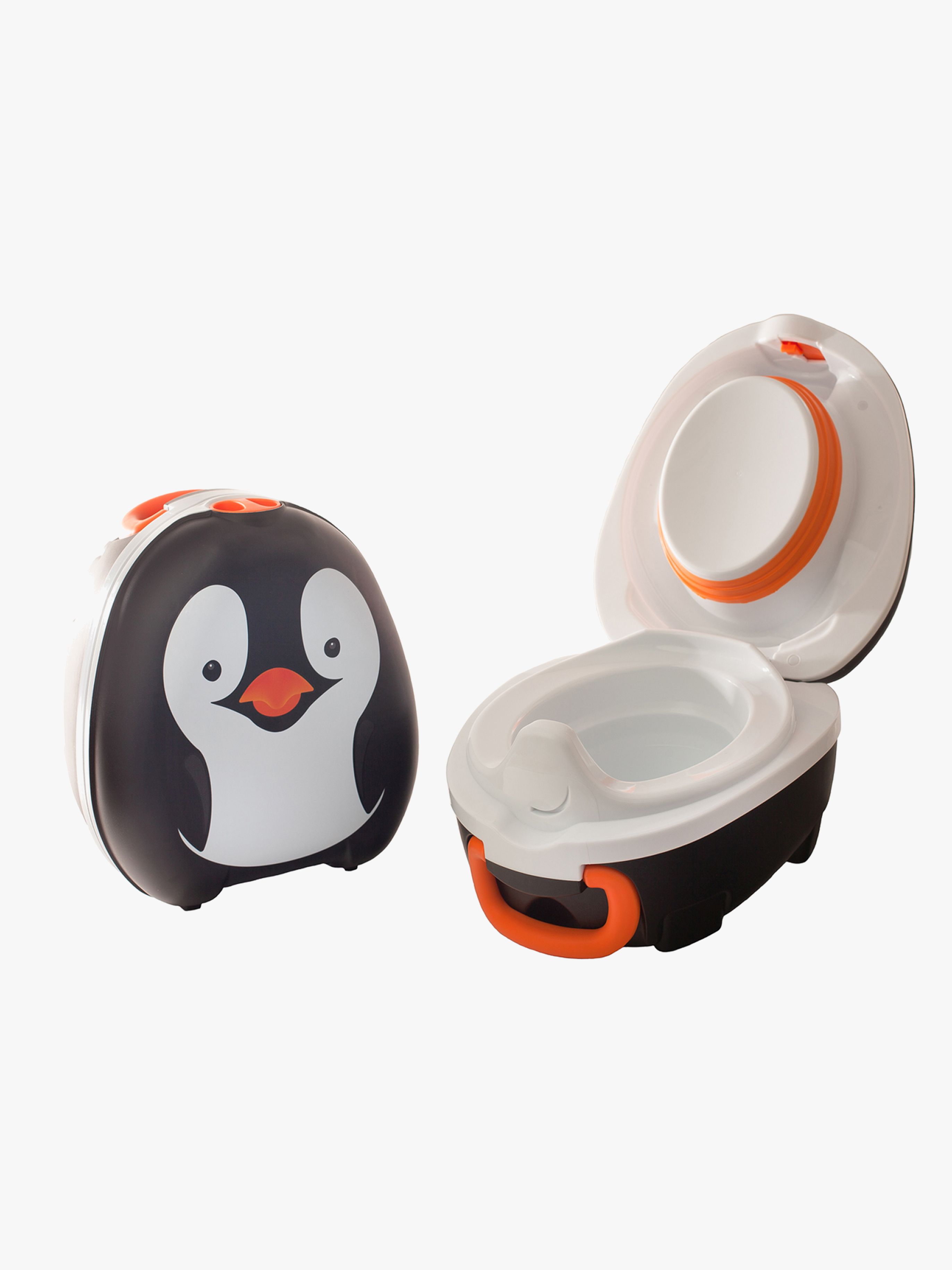 My Carry Potty Penguin Tragbares Töpfchen, Schwarz/Weiß
