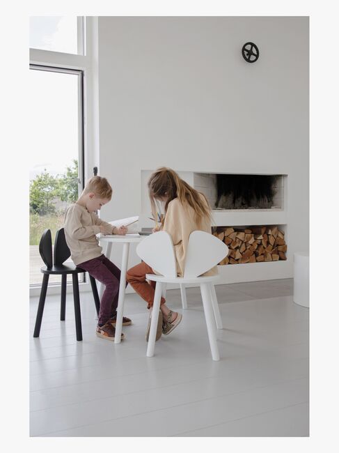 Nofred School Stuhl Mouse, White