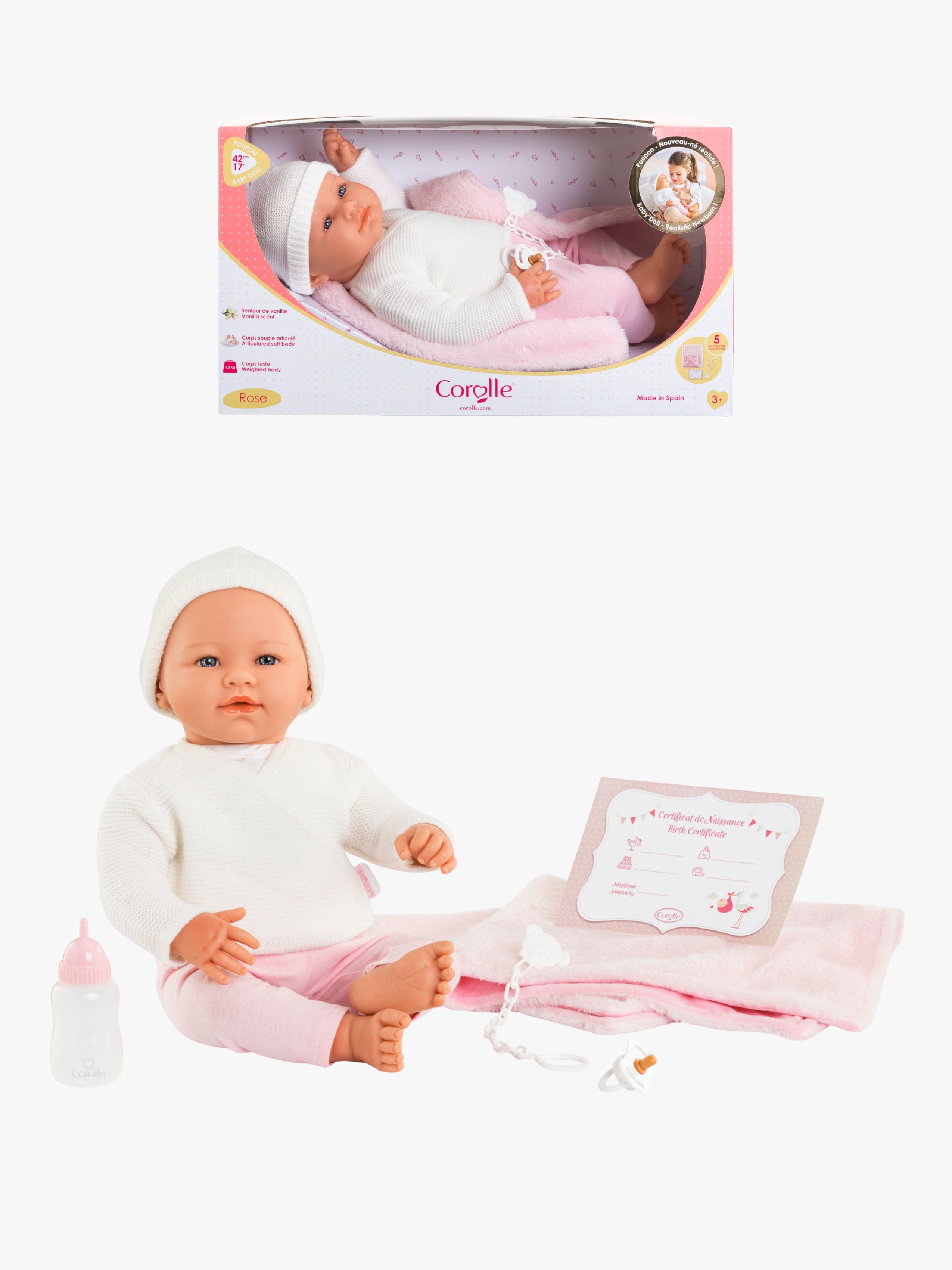 Puppe Rose 42 cm