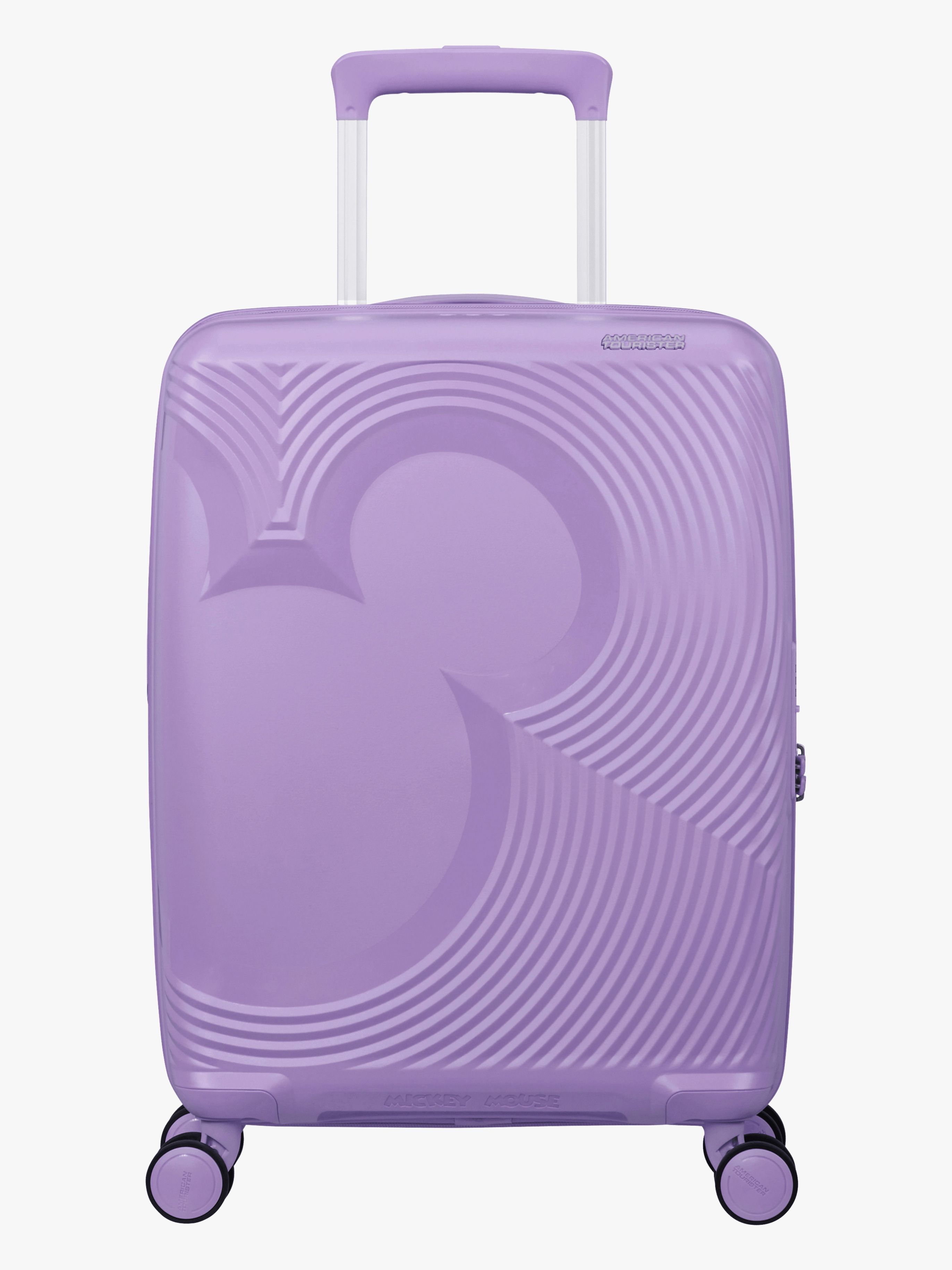 American Tourister Mickey Magic Spinner Koffer 37-44L, Soft Lilac
