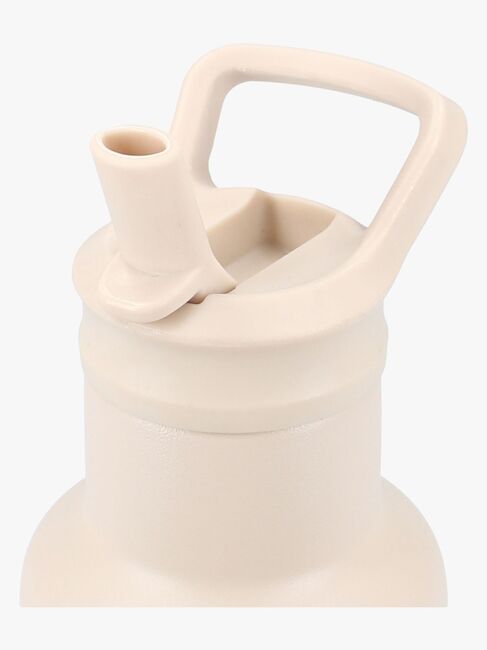 Kidzroom Stainless Steel Trinkflasche 350 ml Small Talk, Beige