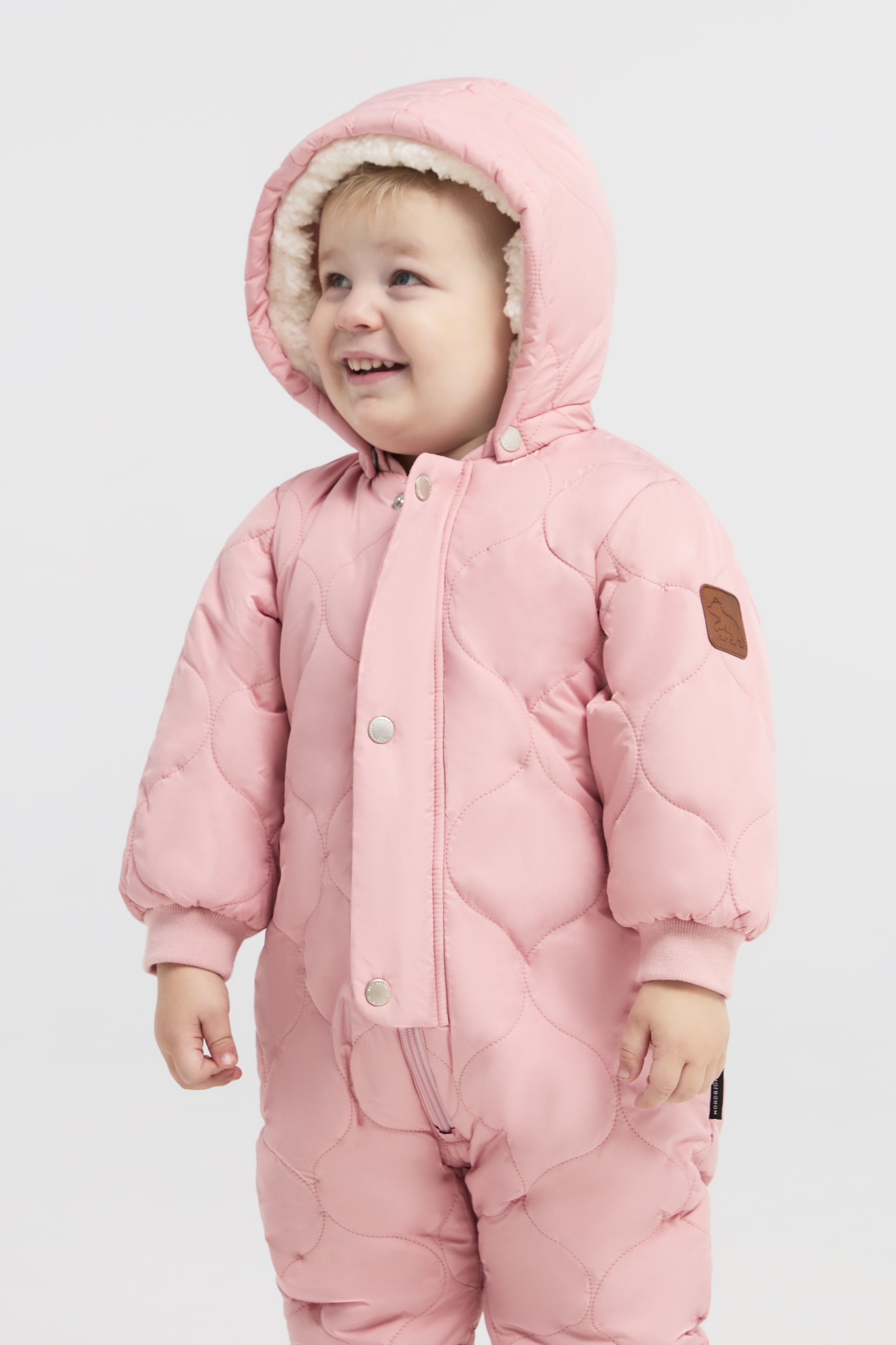 Nordbjørn Billie Babyoverall, Mellow Rose, Größe 80