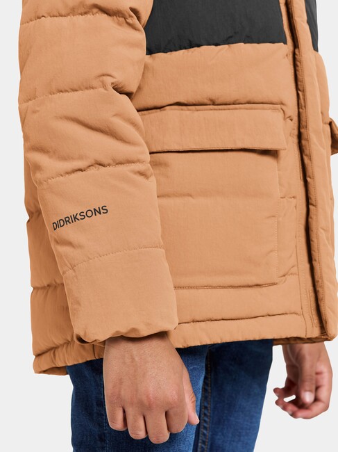 Didriksons Granite Steppjacke, Almond Brown