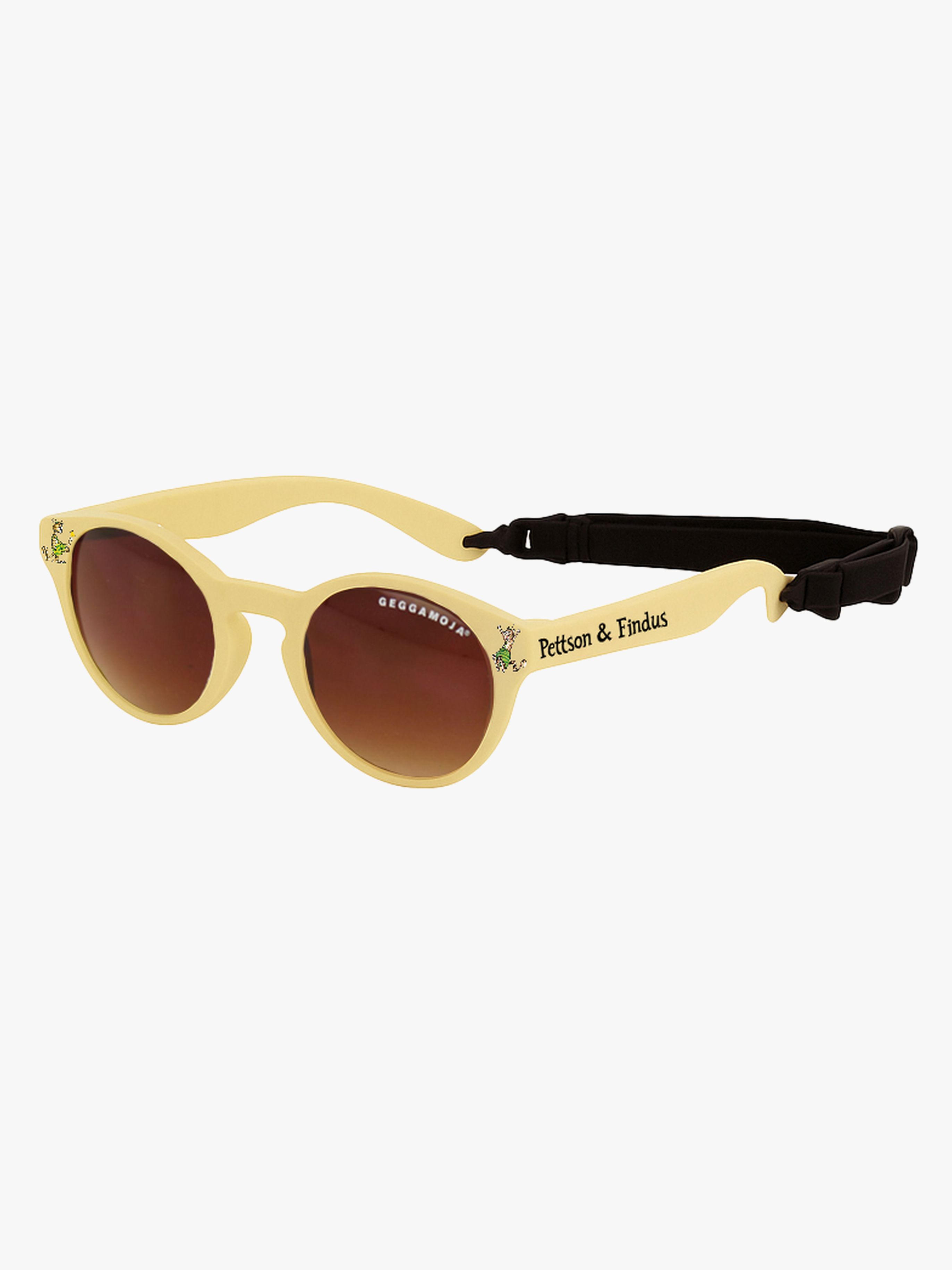 Geggamoja Pettersson &  Findus Biegsame Sonnenbrille Breakproof, Gelb