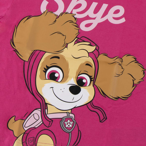 Paw Patrol T-Shirt, Dunkelrosa