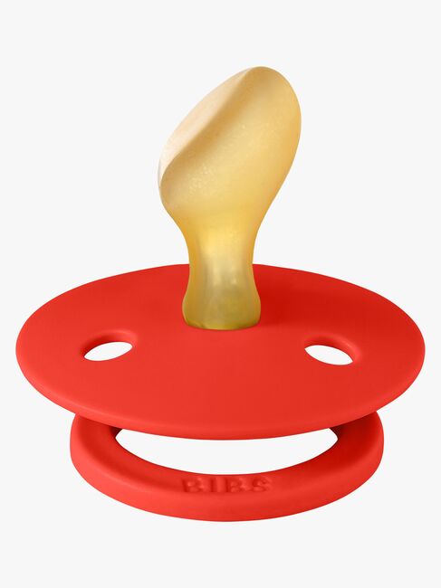 BIBS Colour Schnuller Latex Größe 2 Anatomisch, Candy Apple