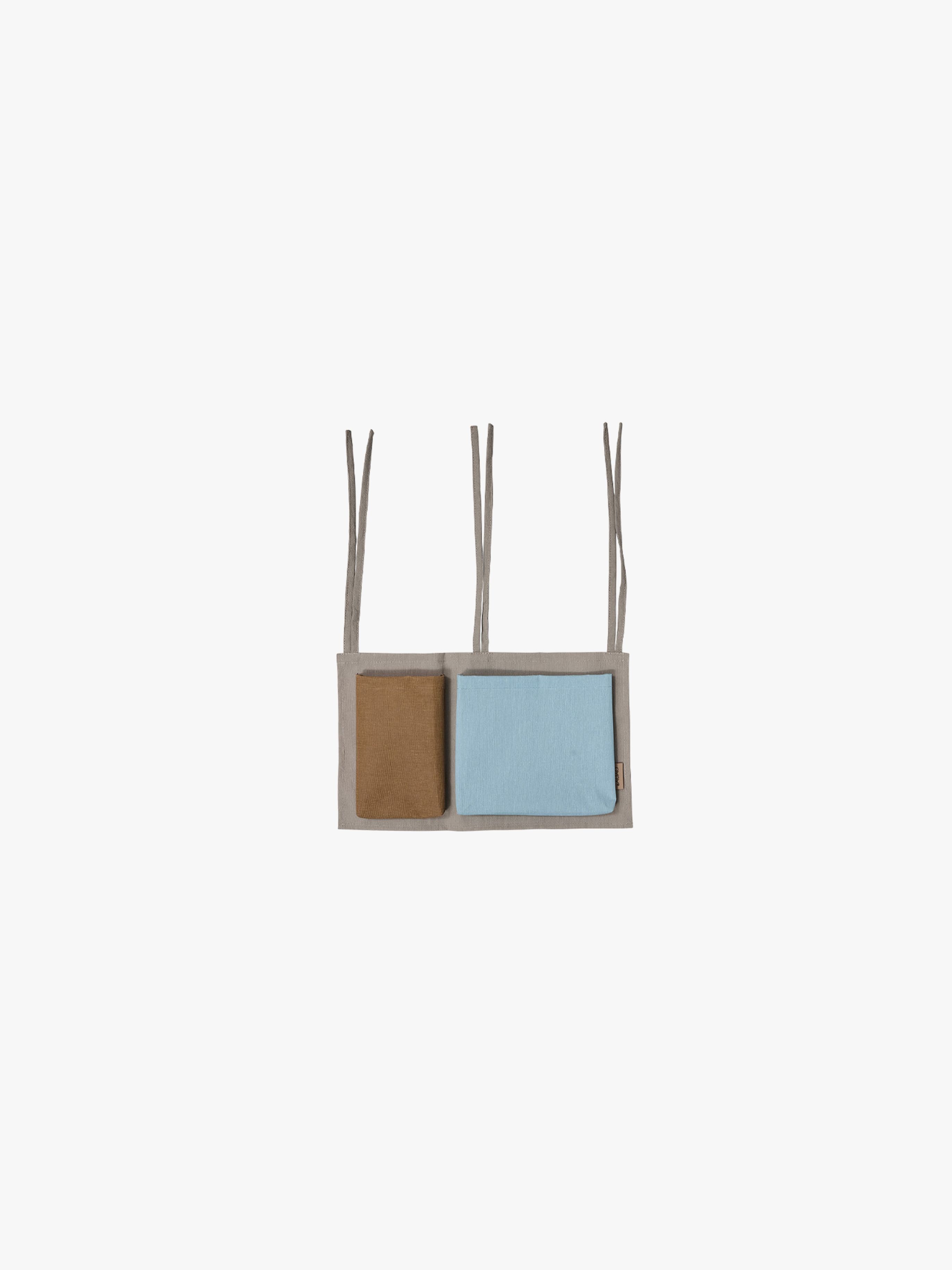 OYOY Saga Betttasche, Blau
