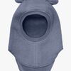 Huttelihut Schlupfmütze Merinowolle mit Ohren, Folkstone Gray