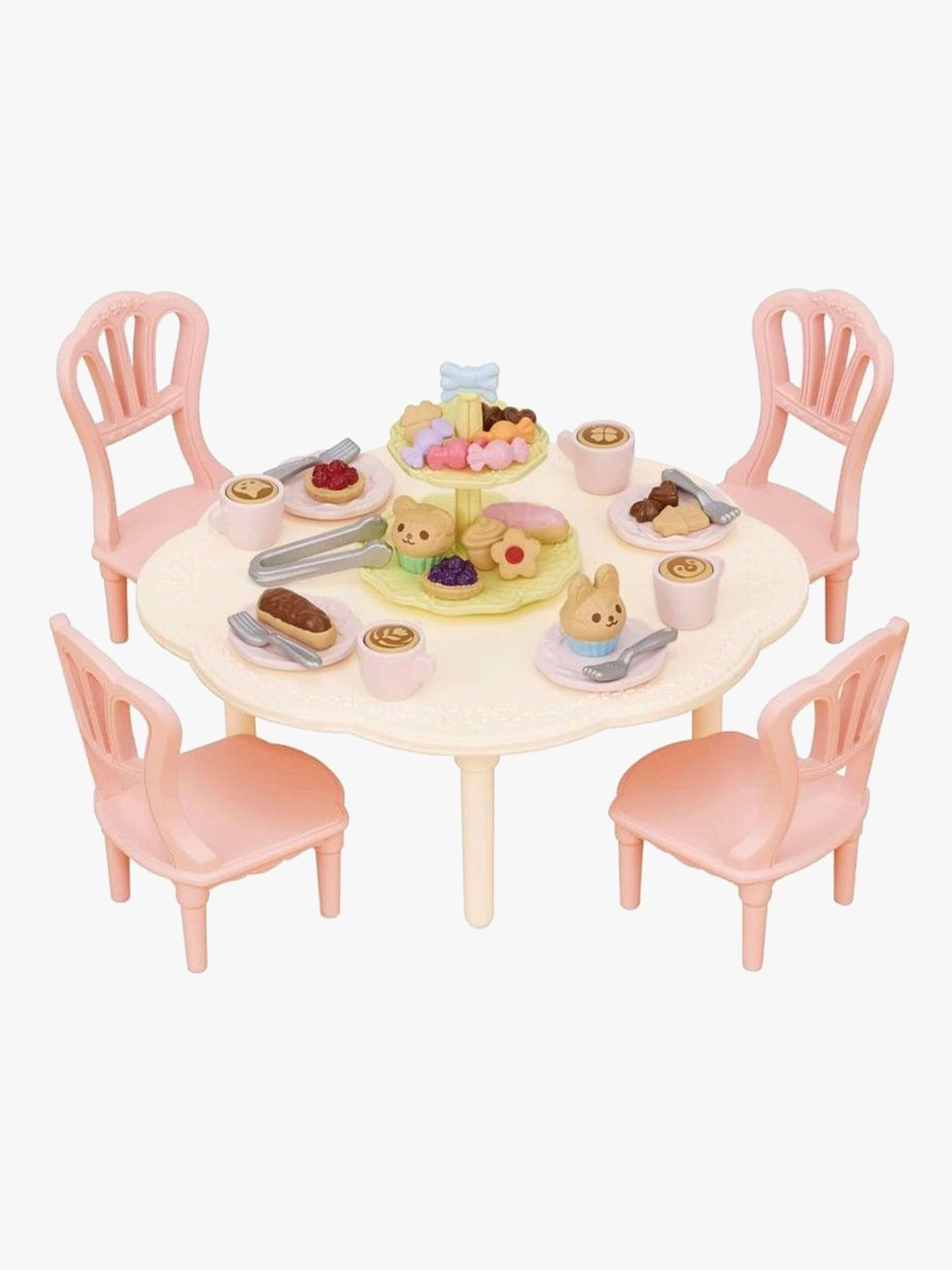 Sylvanian Families Puppenhauszubehör Kaffee und Kuchenständer