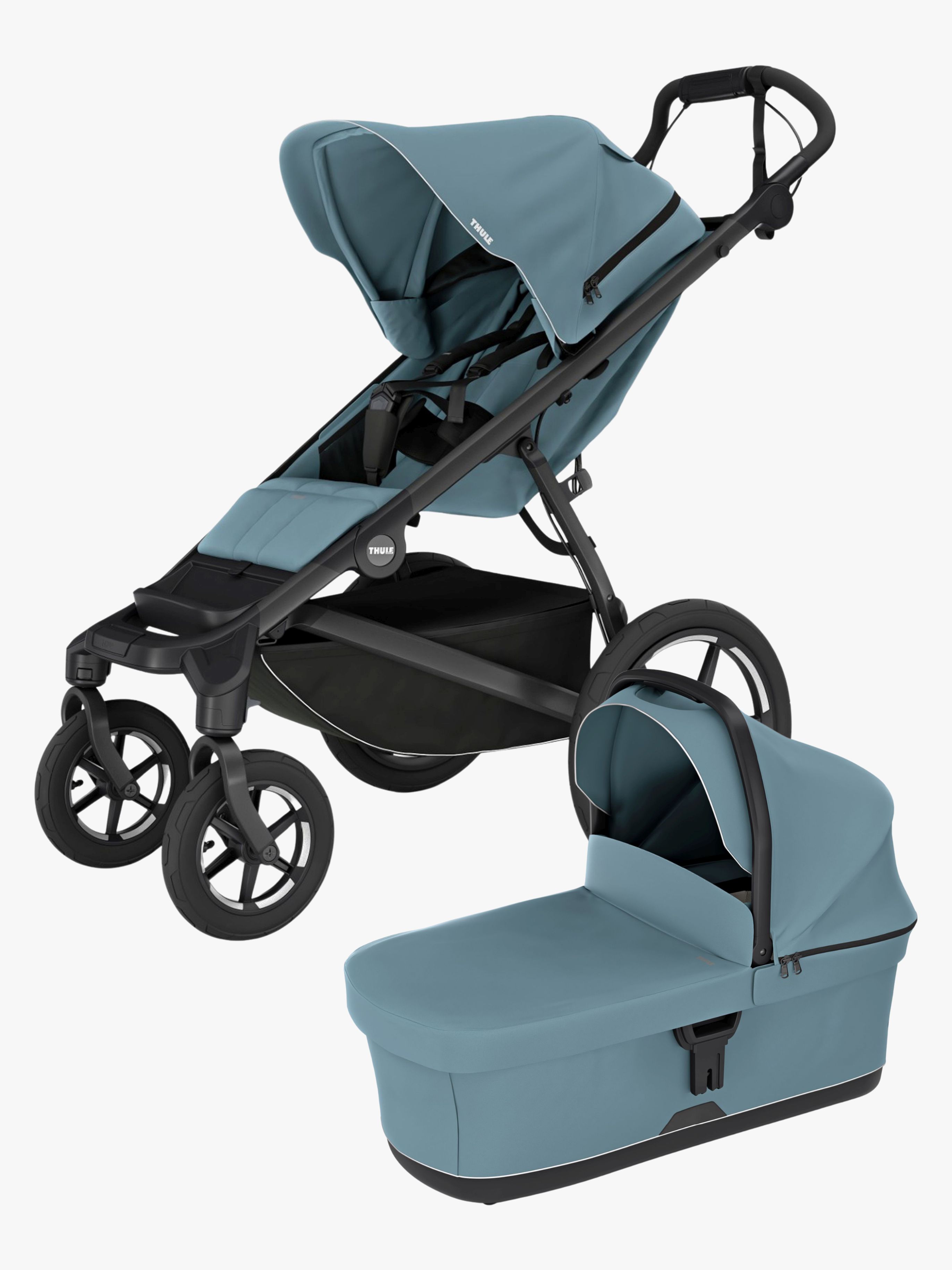 Thule Urban Glide 4 Kombikinderwagen, Mid Blue