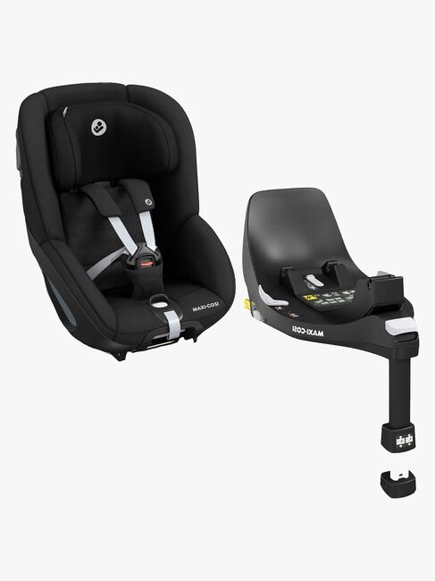 Maxi-Cosi Pearl 360 Kindersitz inkl. FamilyFix 360 Basis, Authentic Black